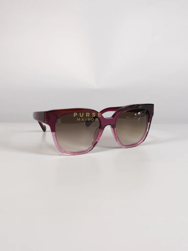 Louis Vuitton Acetate Square Sunglasses Z0819E in Pink - Image 4