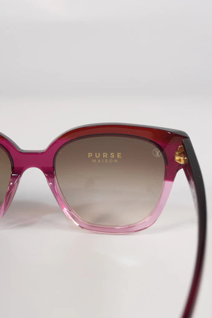 Louis Vuitton Acetate Square Sunglasses Z0819E in Pink - Image 8
