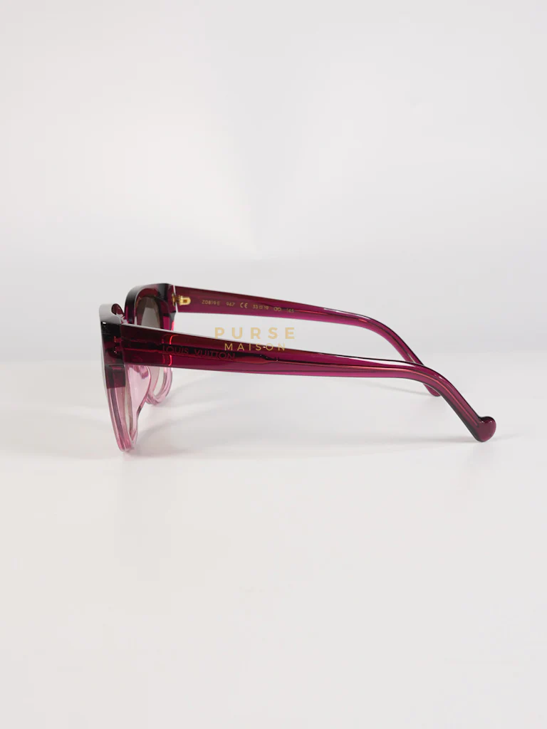 Louis Vuitton Acetate Square Sunglasses Z0819E in Pink - Image 9