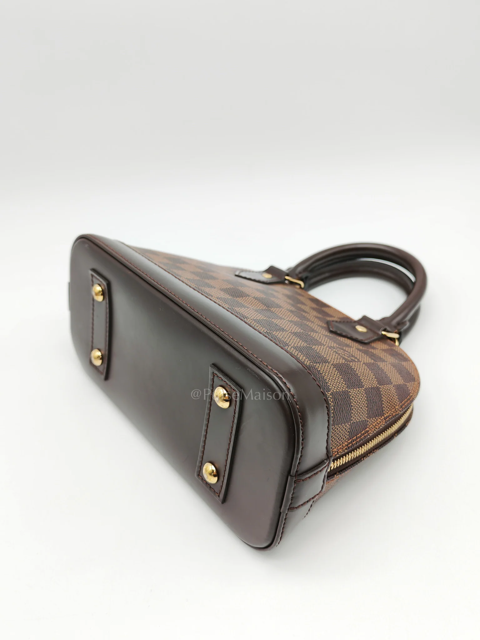 Louis Vuitton Alma BB in Damier Ebene Canvas (Microchip) - Image 11