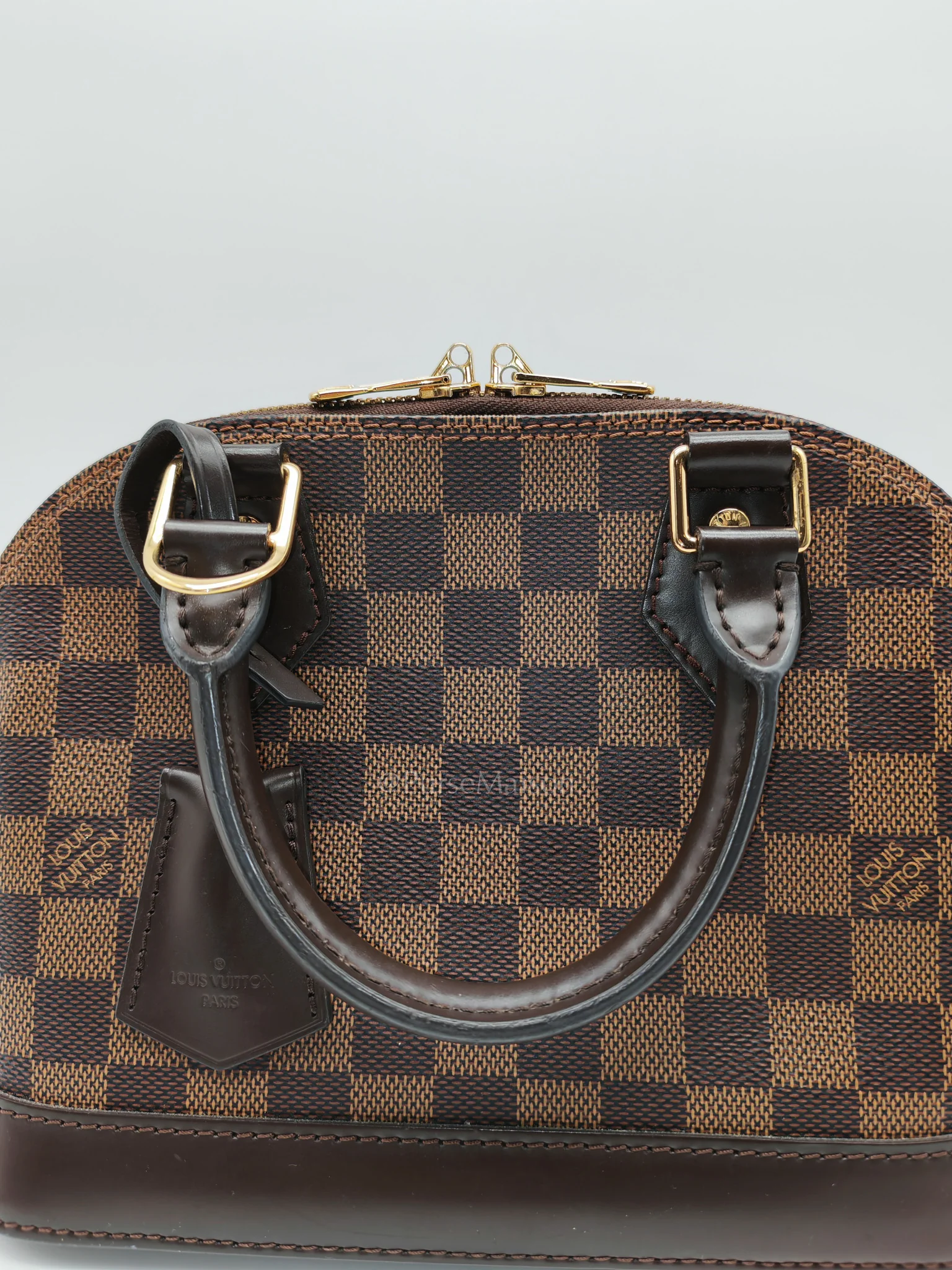 Louis Vuitton Alma BB in Damier Ebene Canvas (Microchip) - Image 17
