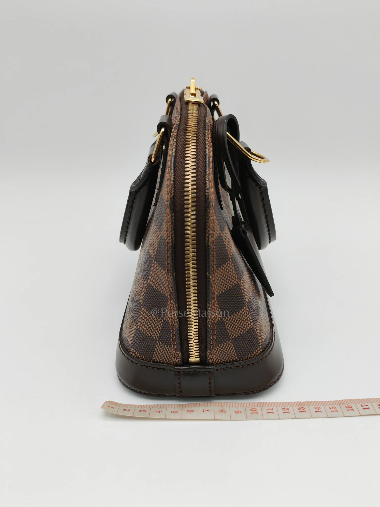 Louis Vuitton Alma BB in Damier Ebene Canvas (Microchip) - Image 24