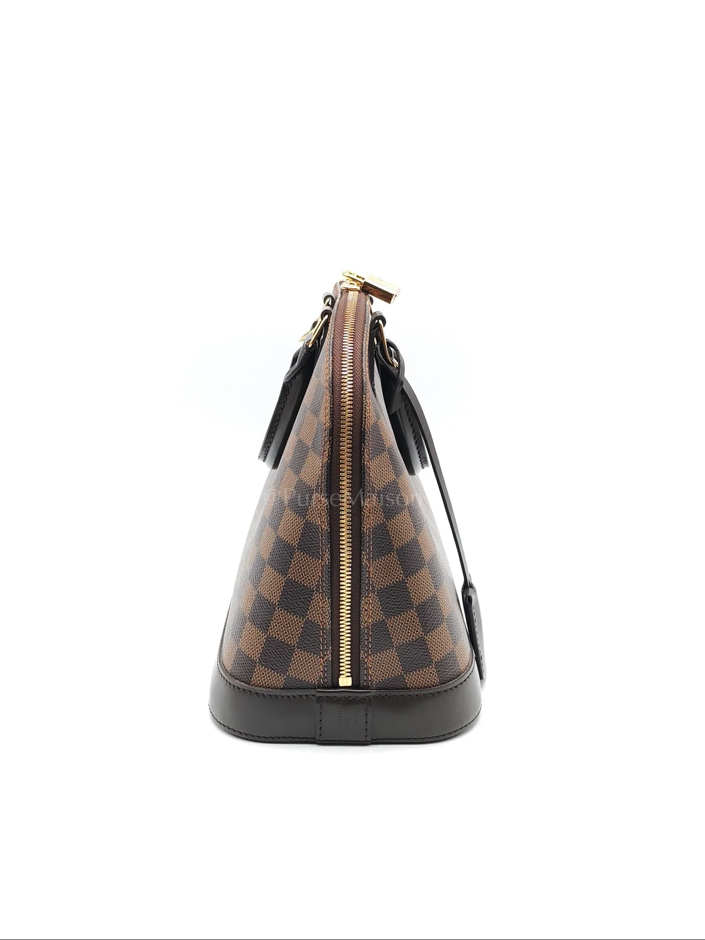Louis Vuitton Alma PM in Damier Ebene Canvas Handbag (Date Code: AR1168) - Image 6
