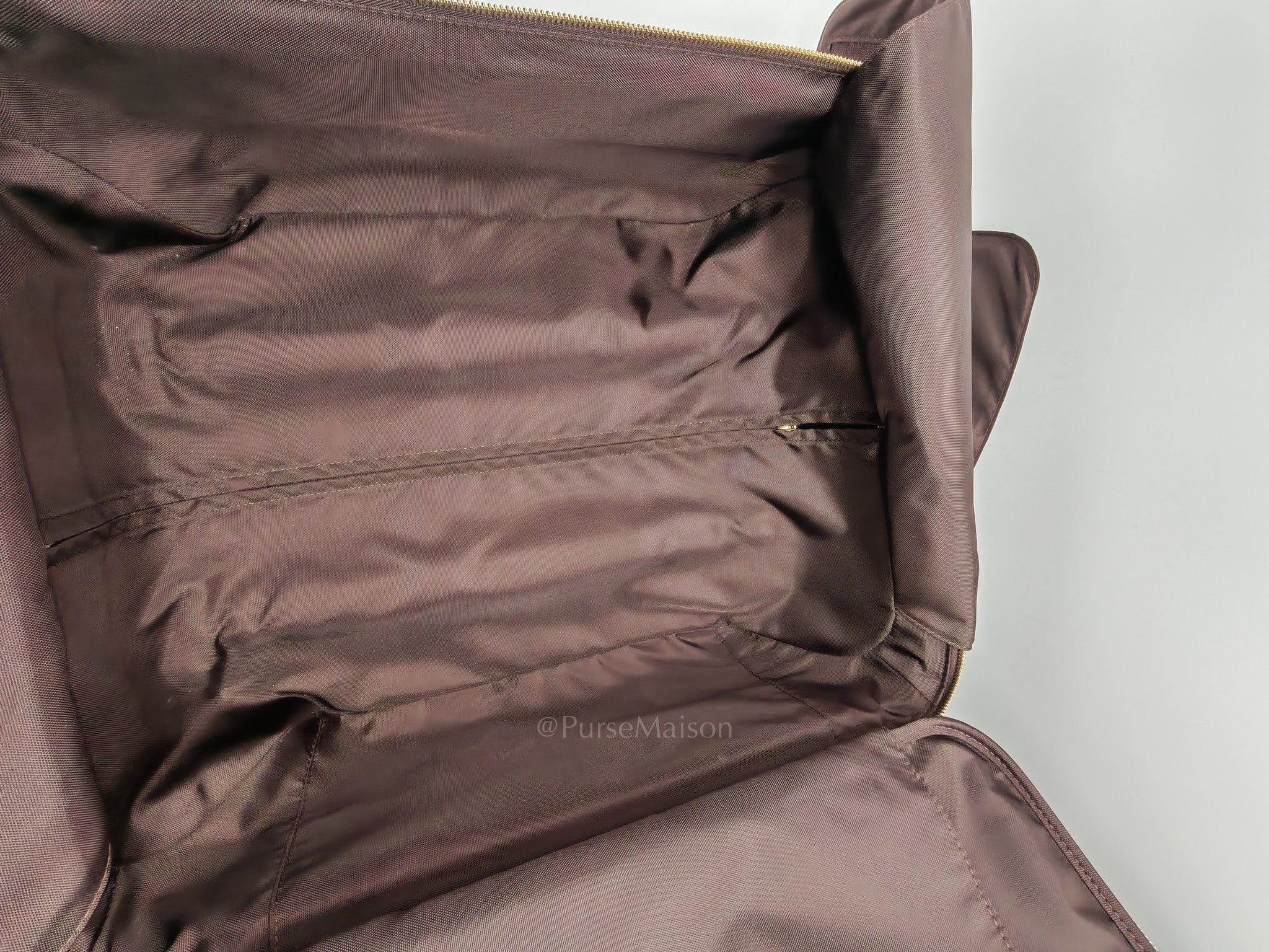 Louis Vuitton Amarante Monogram Vernis Pegase 45 Burgundy Patent Luggage (Date Code: MB4151) - Image 45