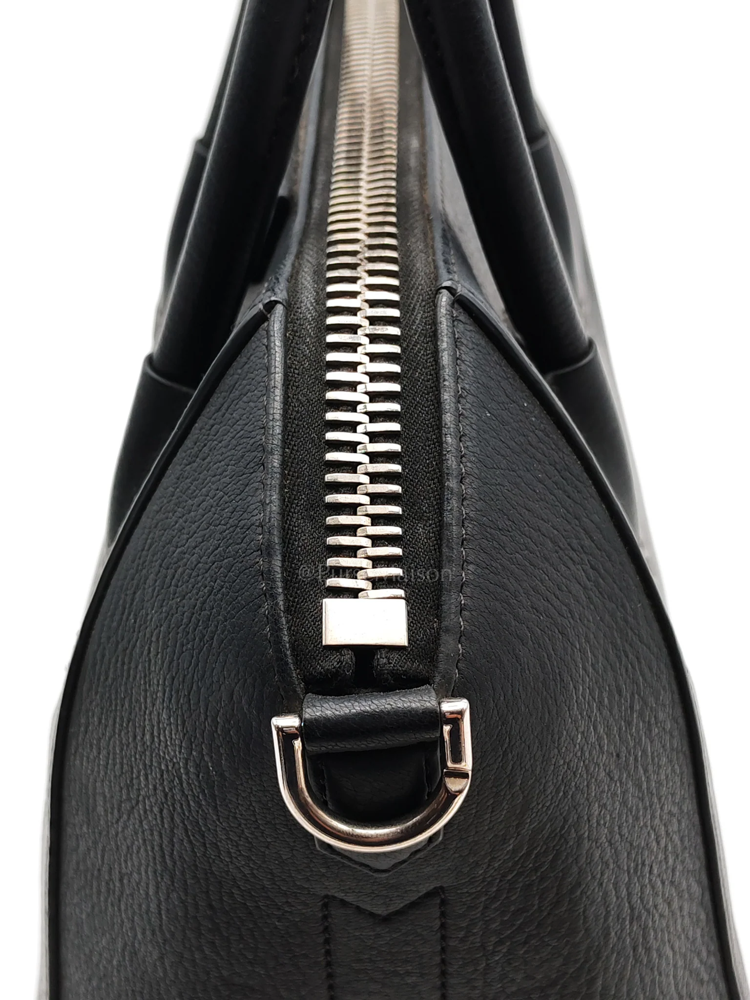 Givenchy Antigona Small in Back Goatskin Leather Silver Hardware - Image 21