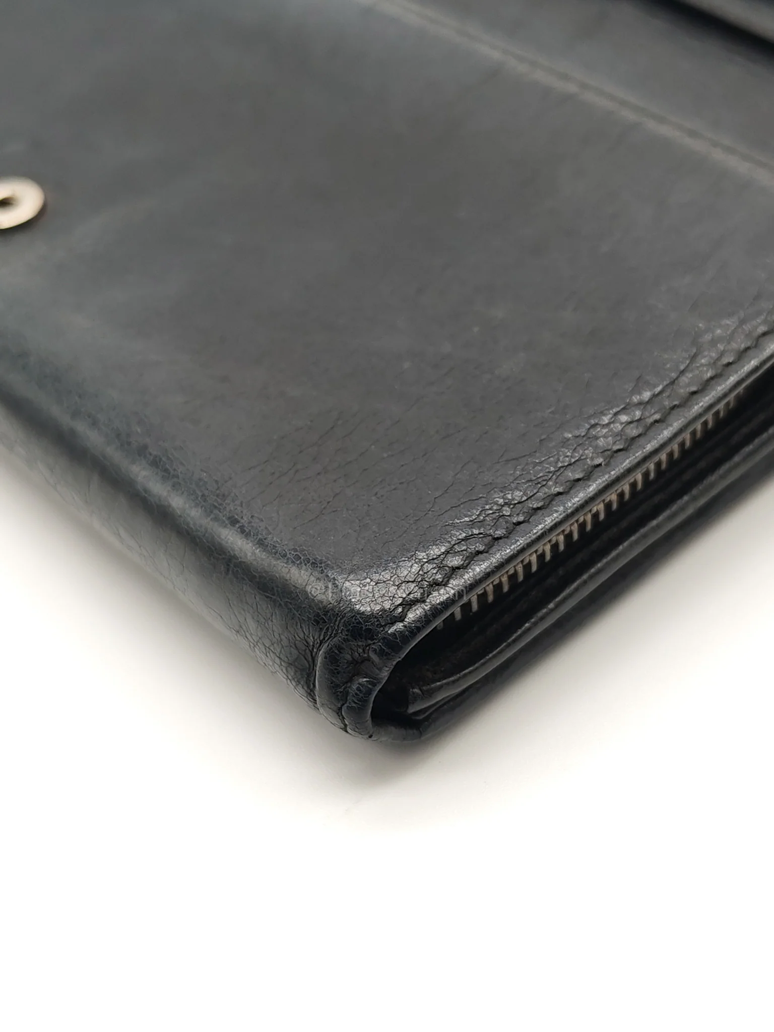 Balenciaga Arena Giant Continental Wallet in Black Leather - Image 10