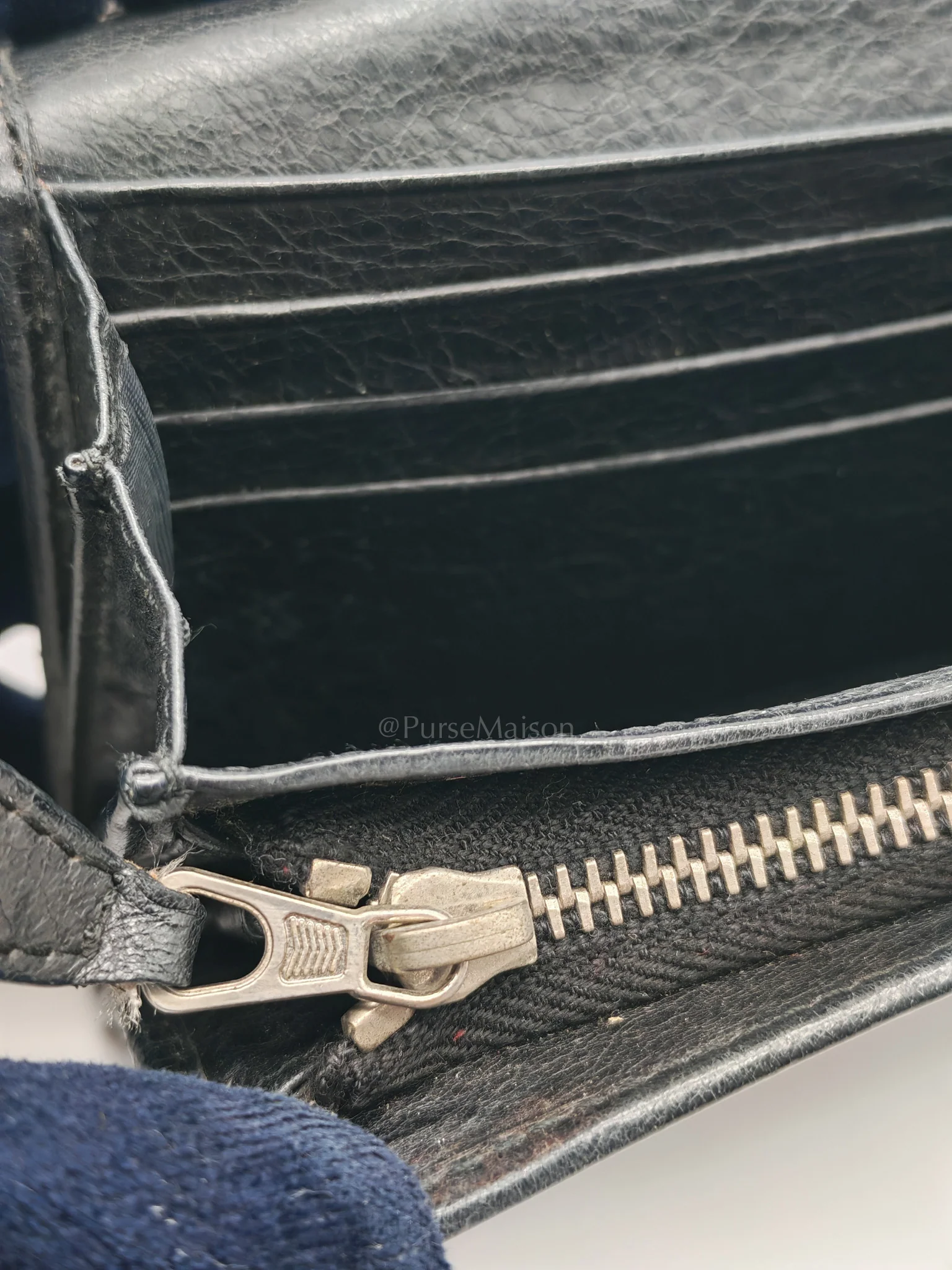 Balenciaga Arena Giant Continental Wallet in Black Leather - Image 31