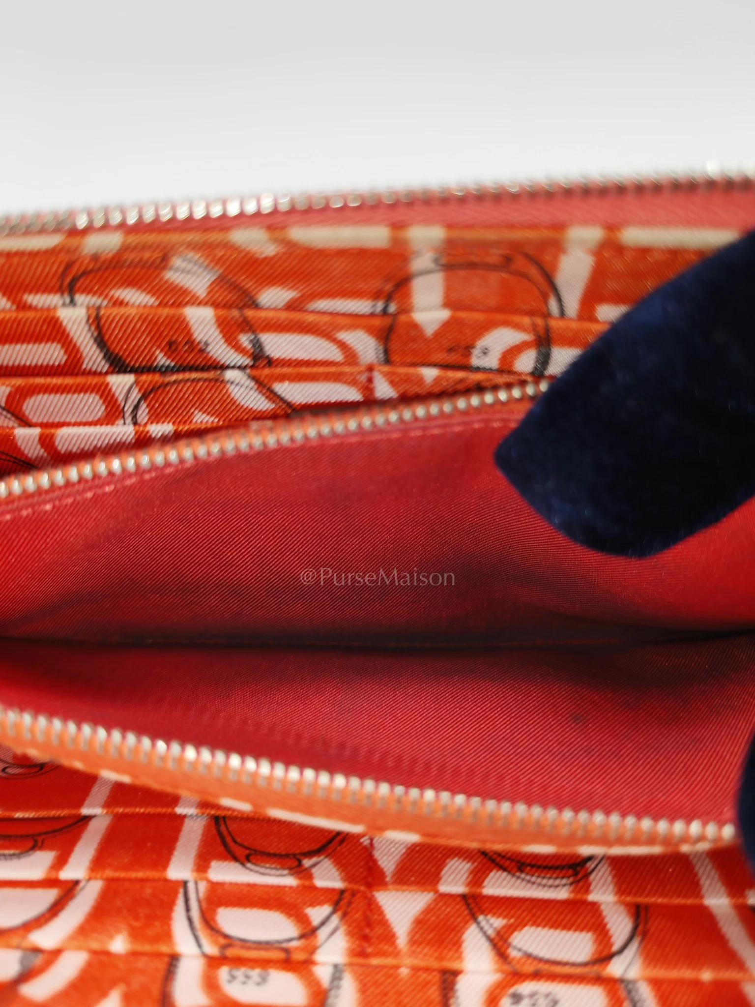 Hermes Azap Silk-In Long Wallet in Pink Epsom Leather & Palladium Hardware Stamp X (2016) - Image 26
