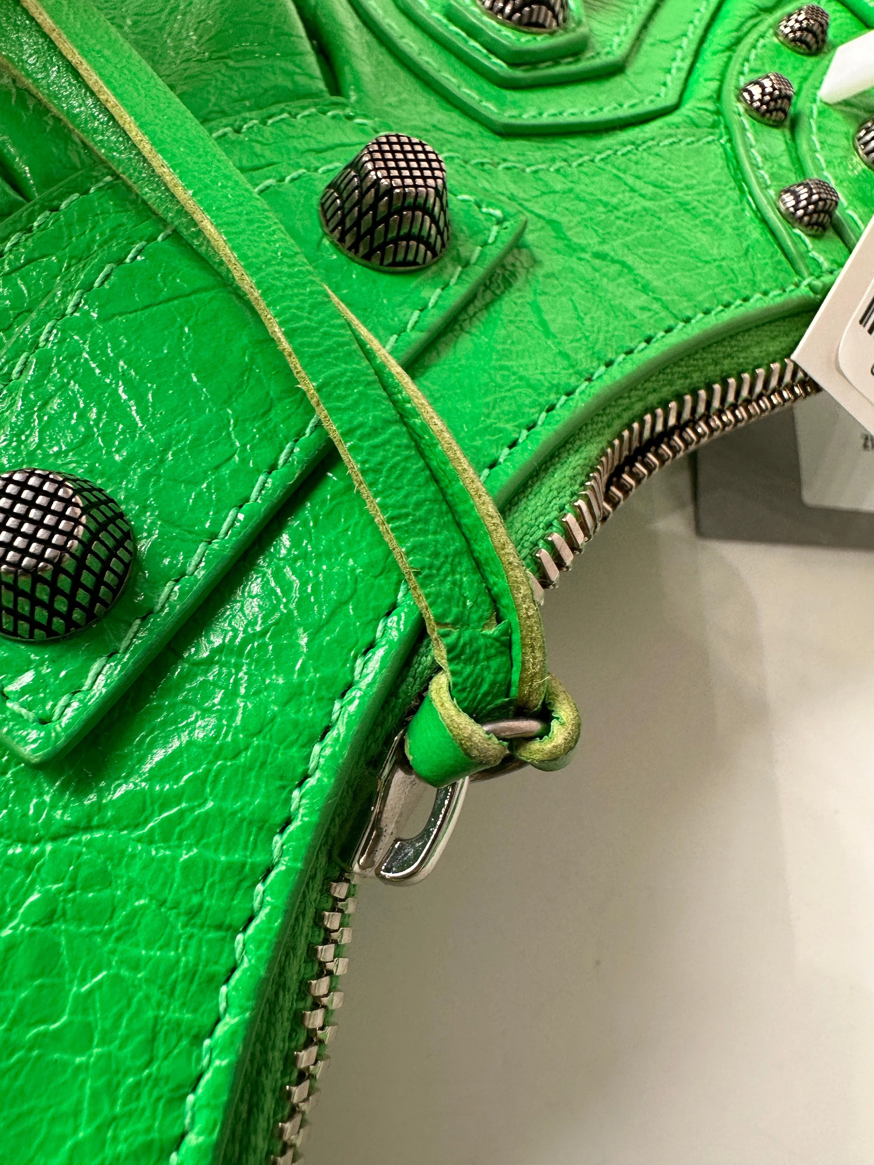 Balenciaga Balenciaga Le Cagole Xs Kelly Green Bag - Image 13