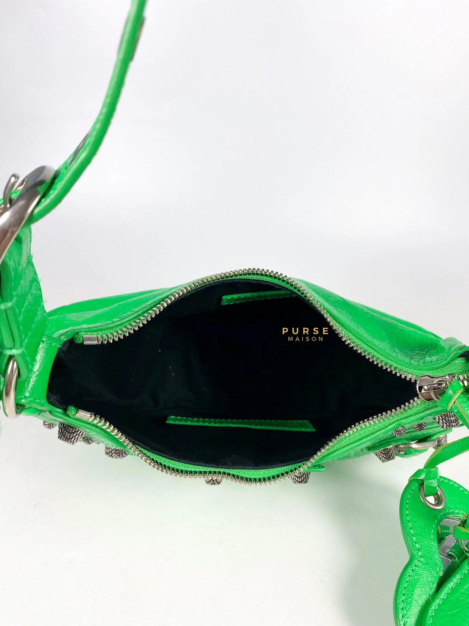 Balenciaga Balenciaga Le Cagole Xs Kelly Green Bag - Image 18
