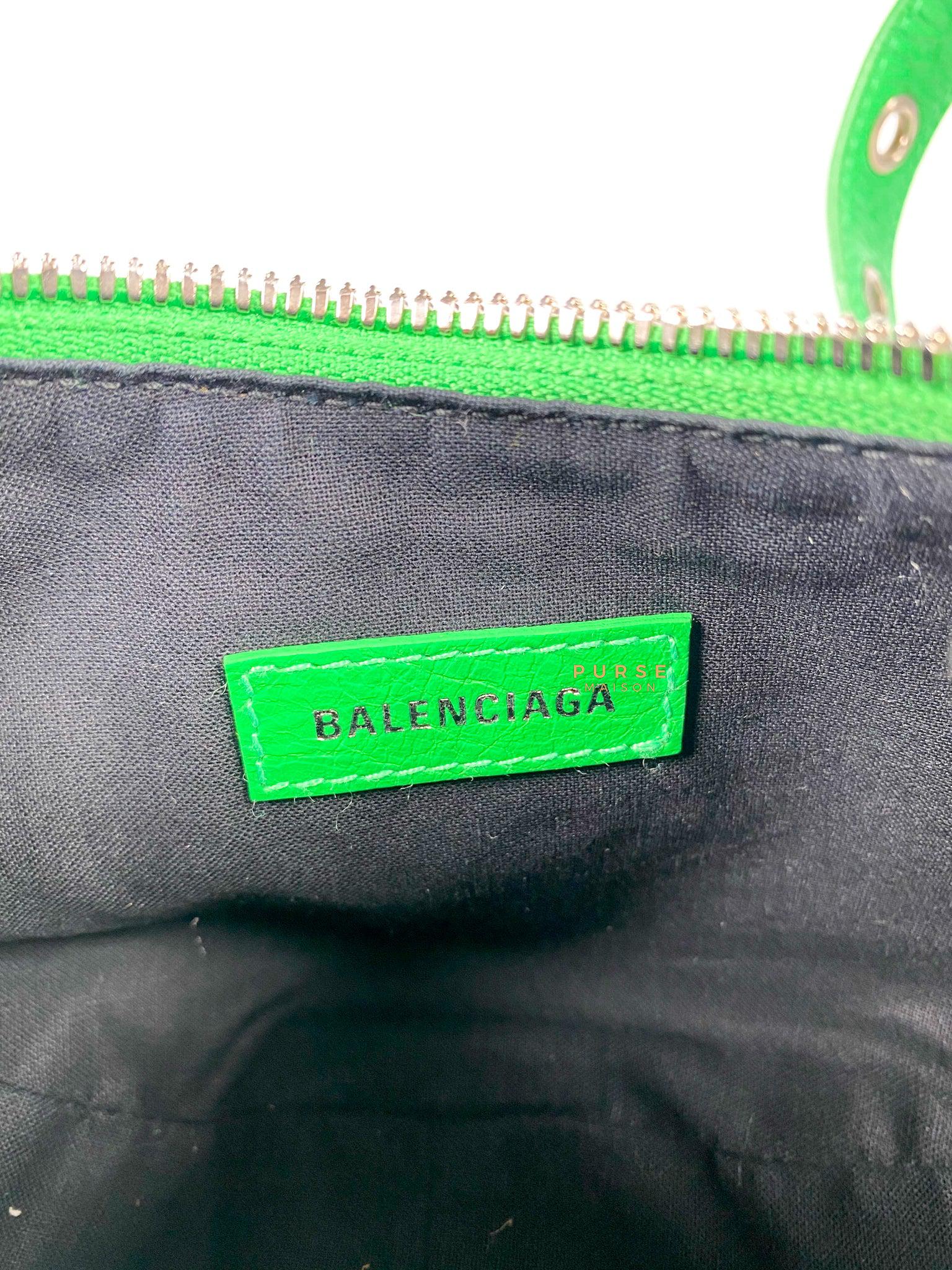 Balenciaga Balenciaga Le Cagole Xs Kelly Green Bag - Image 19