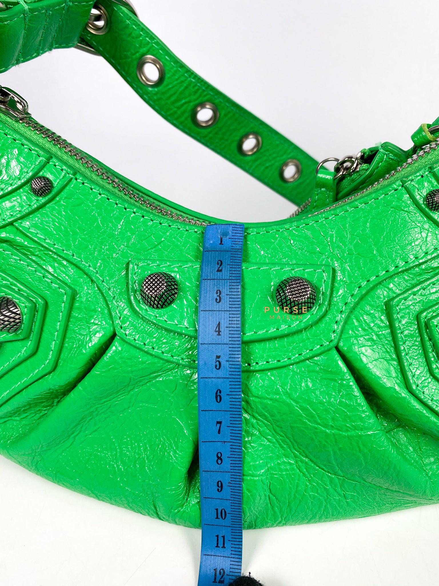 Balenciaga Balenciaga Le Cagole Xs Kelly Green Bag - Image 26