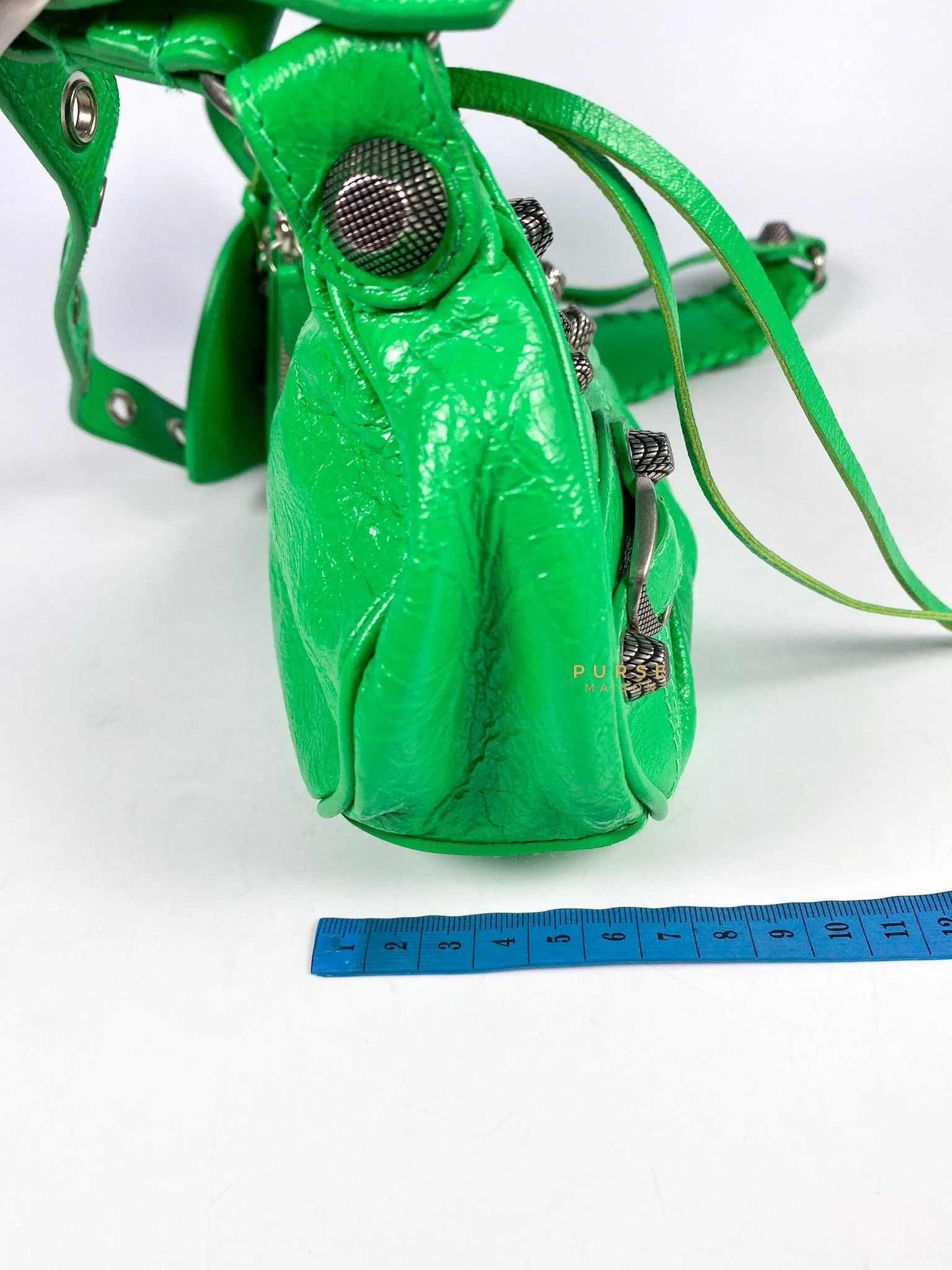 Balenciaga Balenciaga Le Cagole Xs Kelly Green Bag - Image 28