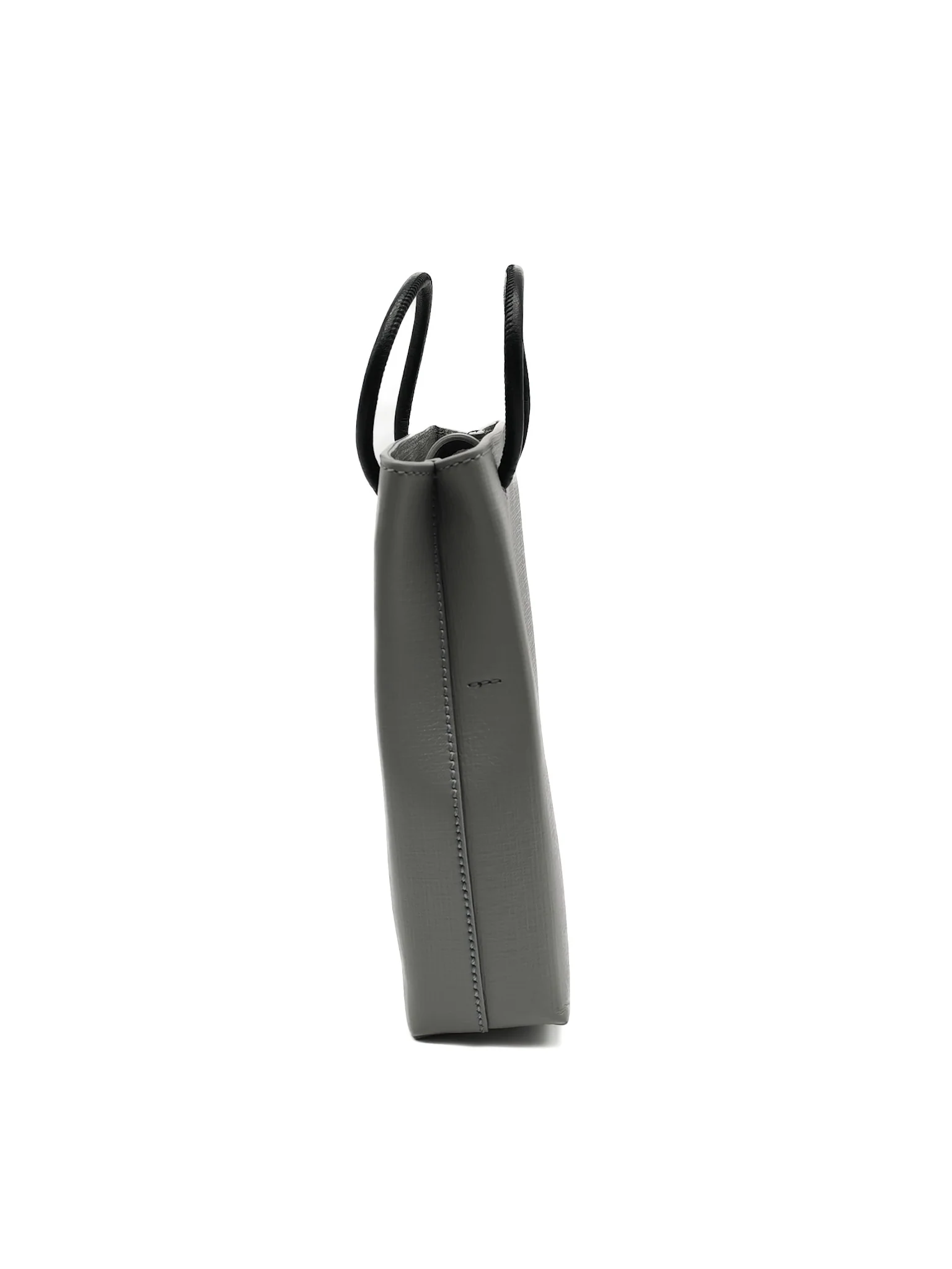 Balenciaga Shopping Phone Holder Bag Medium in Gray - Image 5
