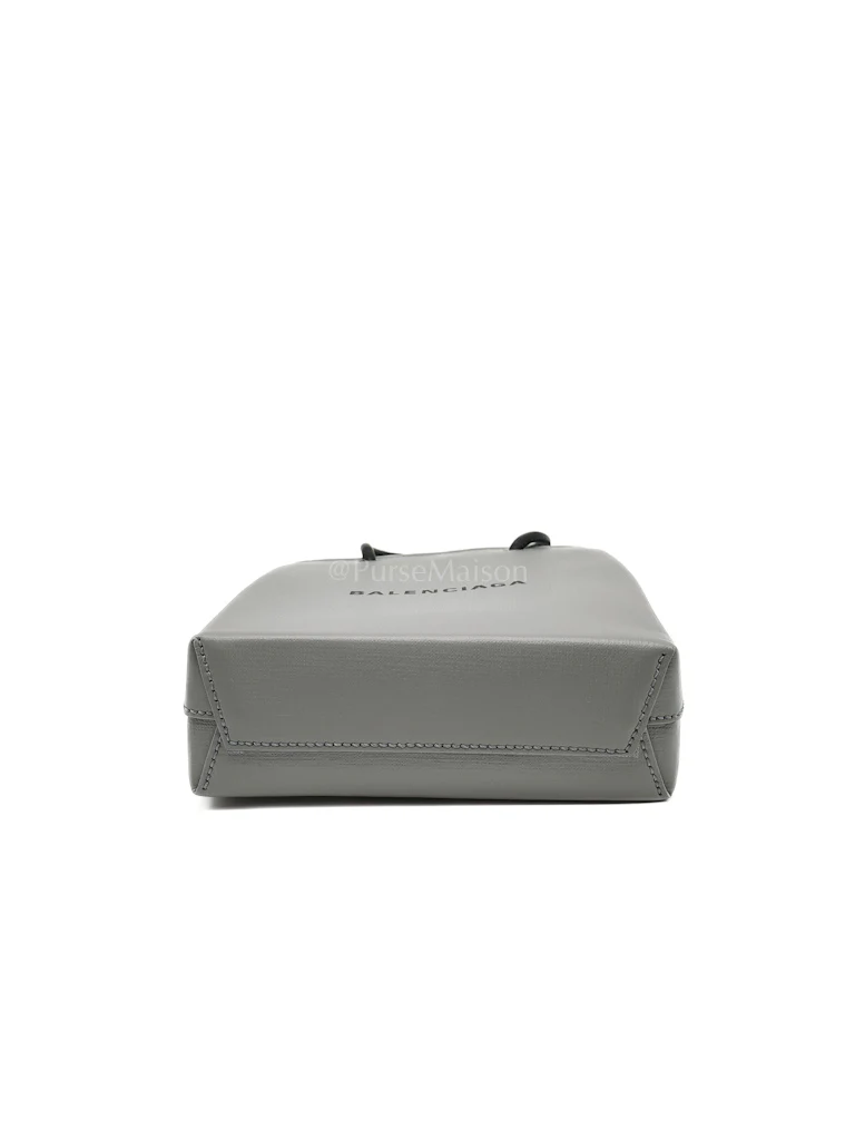 Balenciaga Shopping Phone Holder Bag Medium in Gray - Image 7