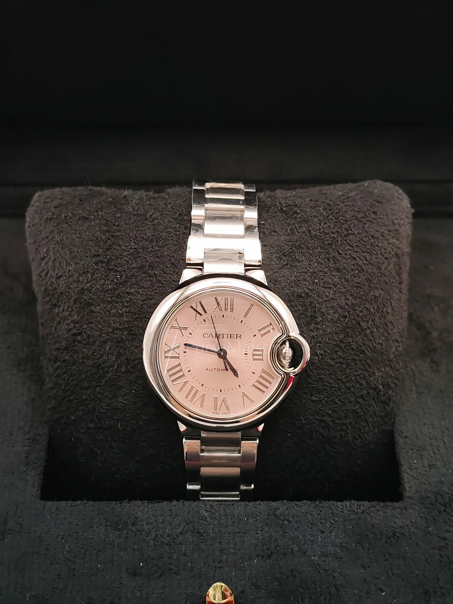 Cartier Ballon Blue De Cartier Automatic Mechanical Movement Watch for Women 33mm Stainless Steel (2024) - Image 3