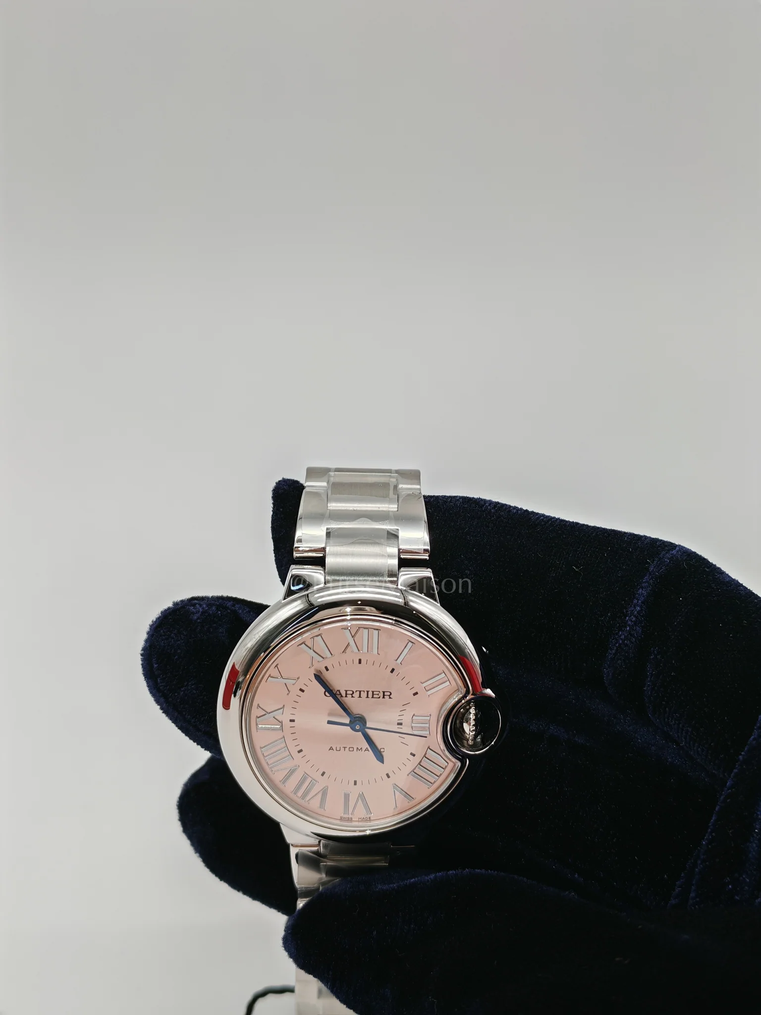 Cartier Ballon Blue De Cartier Automatic Mechanical Movement Watch for Women 33mm Stainless Steel (2024) - Image 7