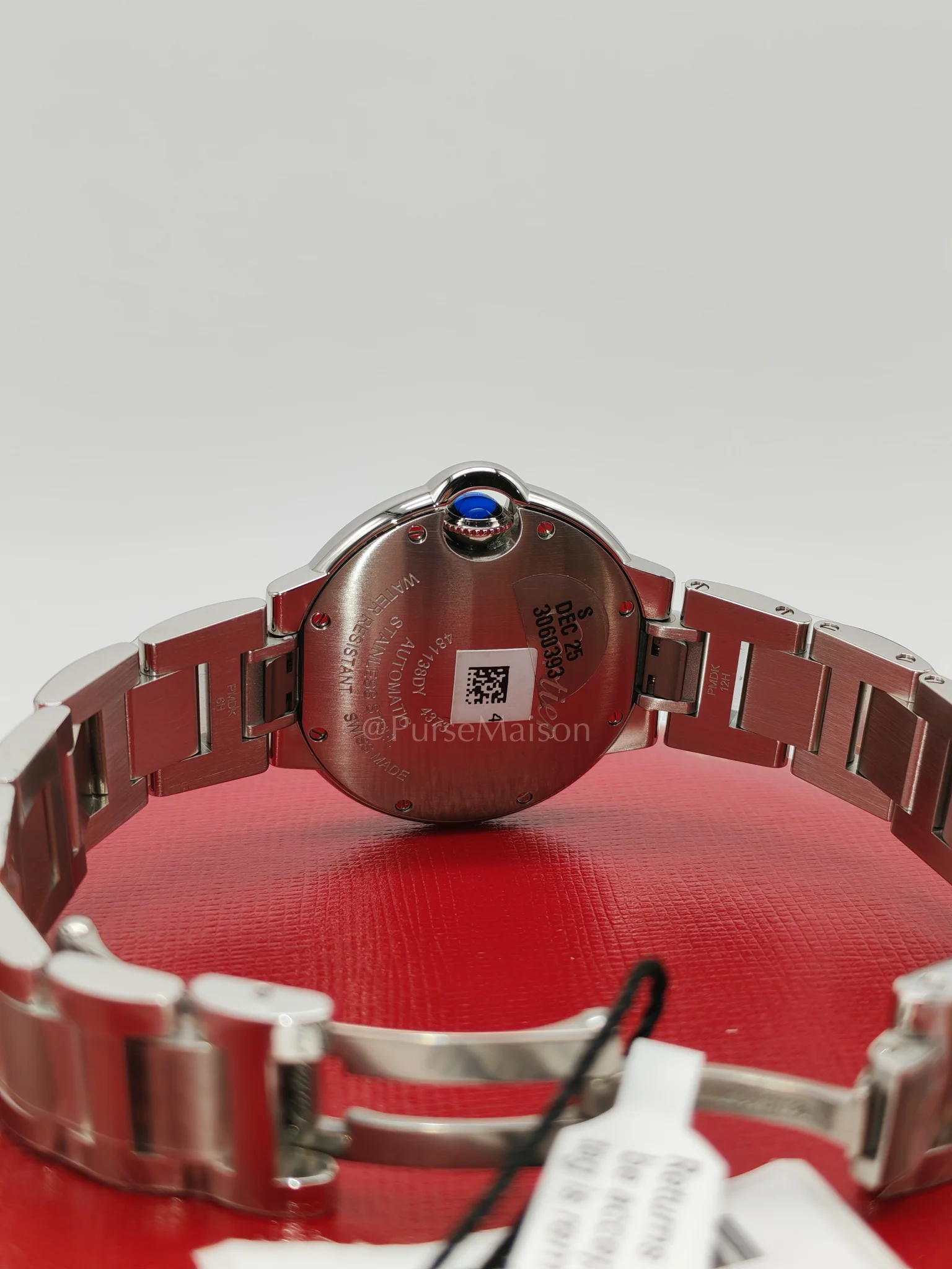 Cartier Ballon Blue De Cartier Automatic Mechanical Movement Watch for Women 33mm Stainless Steel (2024) - Image 8