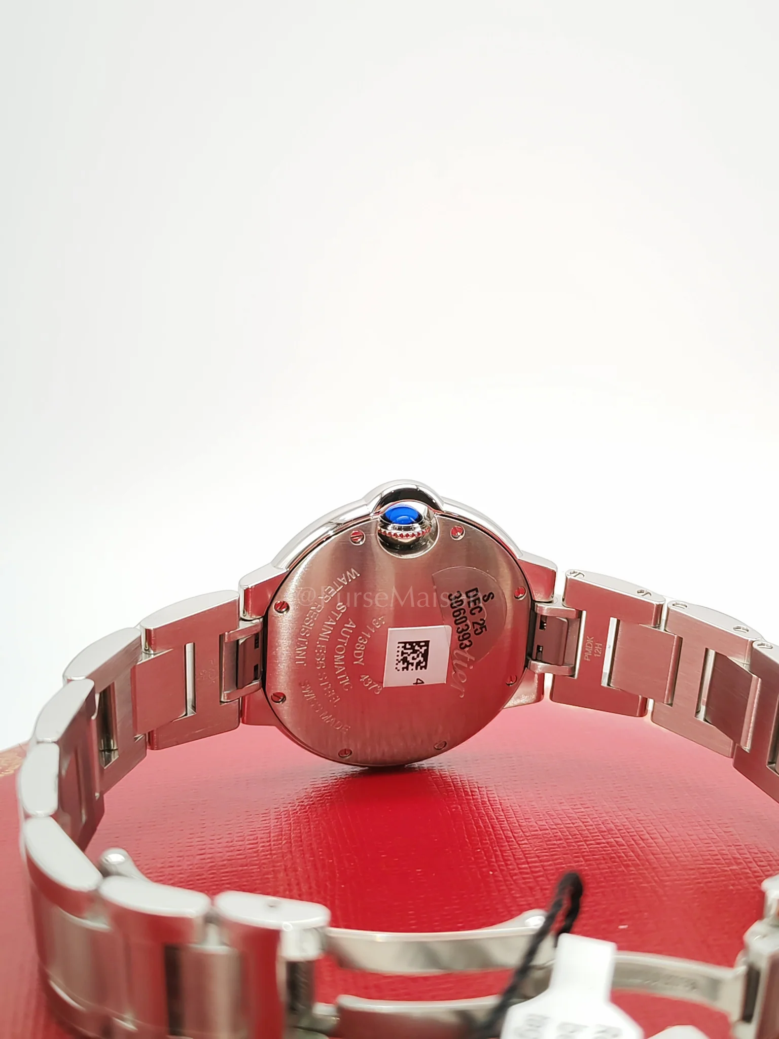 Cartier Ballon Blue De Cartier Automatic Mechanical Movement Watch for Women 33mm Stainless Steel (2024) - Image 9