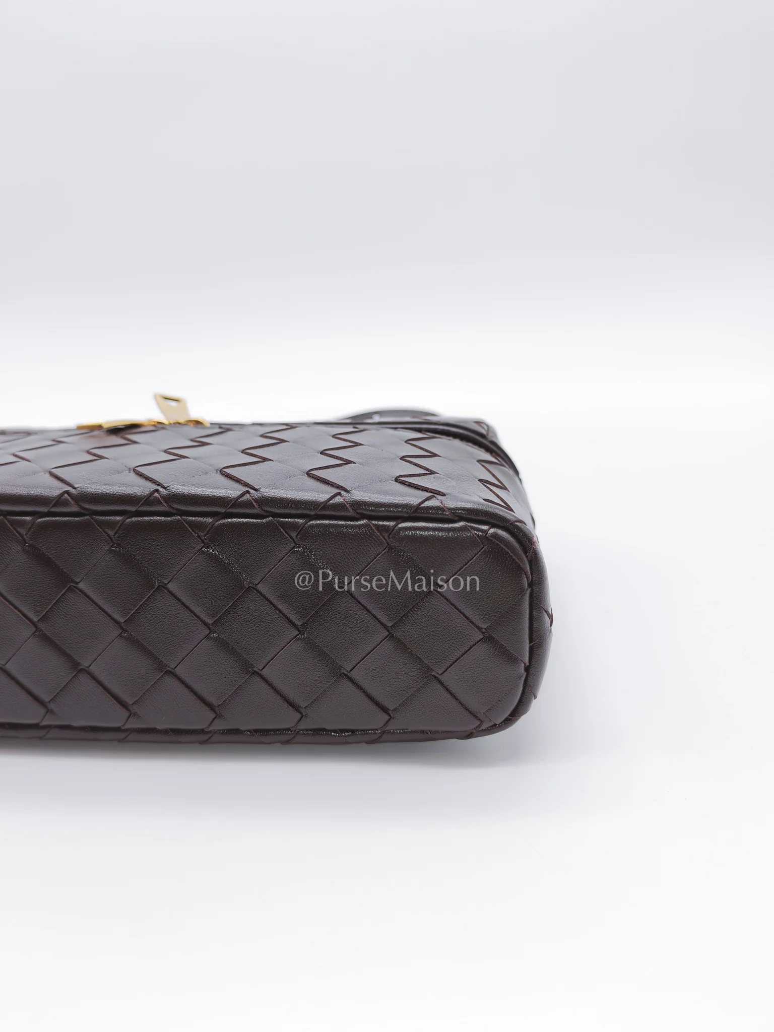 Bottega Veneta Bang Bang Vanity Case Fondant Intrecciato Weave Leather Crossbody Bag - Image 10