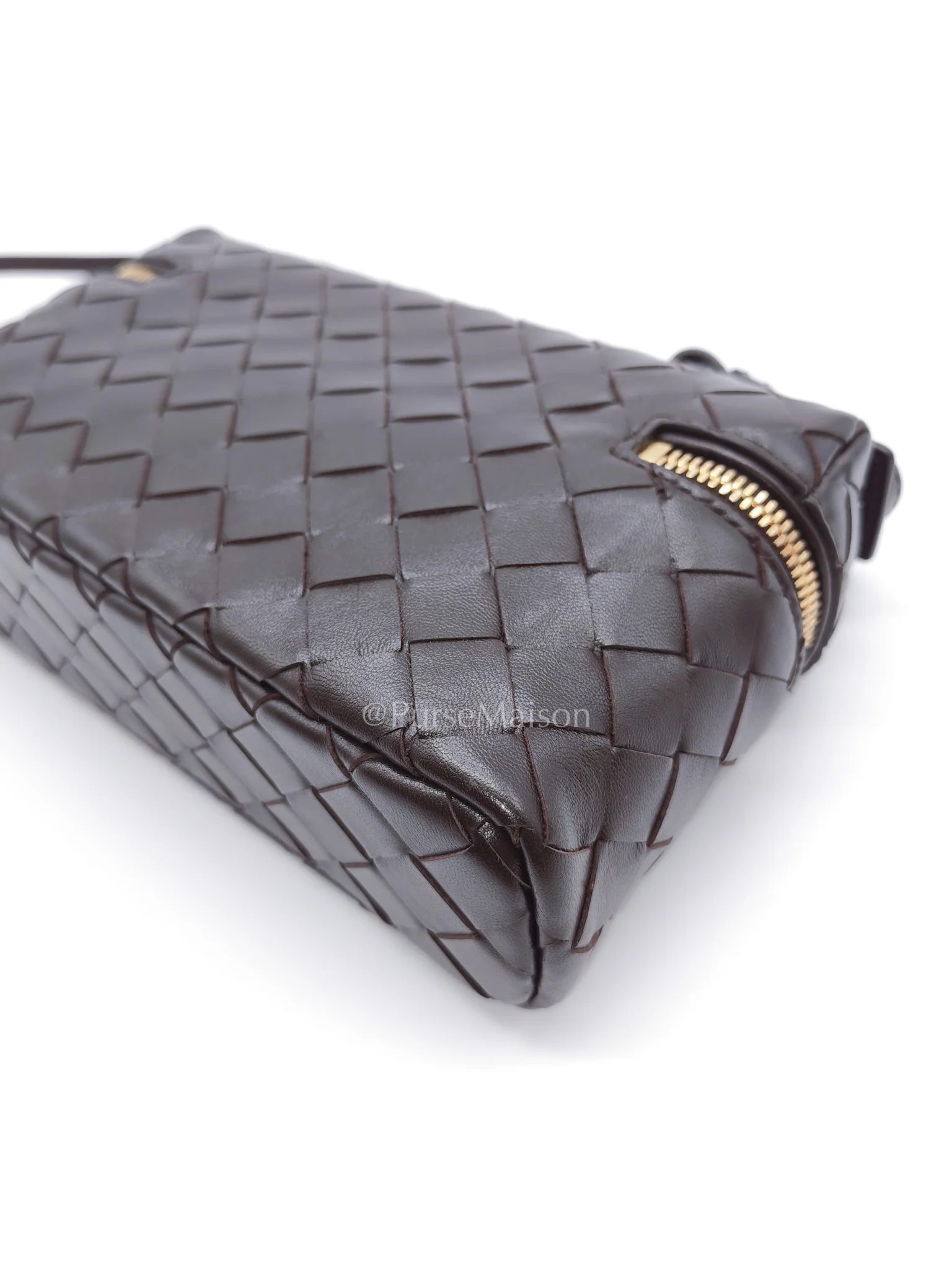 Bottega Veneta Bang Bang Vanity Case Fondant Intrecciato Weave Leather Crossbody Bag - Image 13