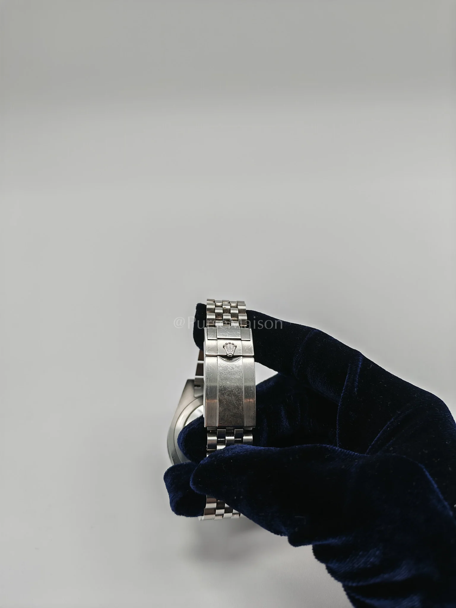 Rolex "Bat Girl" GMT-Master II Oyster Perpetual Date Jubilee Silver Stainless Steel Strap Year 2022 (Reference Number: 126710BLNR) - Image 12