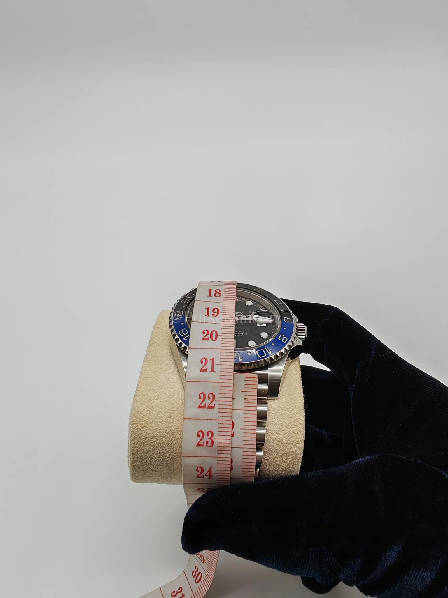 Rolex "Bat Girl" GMT-Master II Oyster Perpetual Date Jubilee Silver Stainless Steel Strap Year 2022 (Reference Number: 126710BLNR) - Image 18