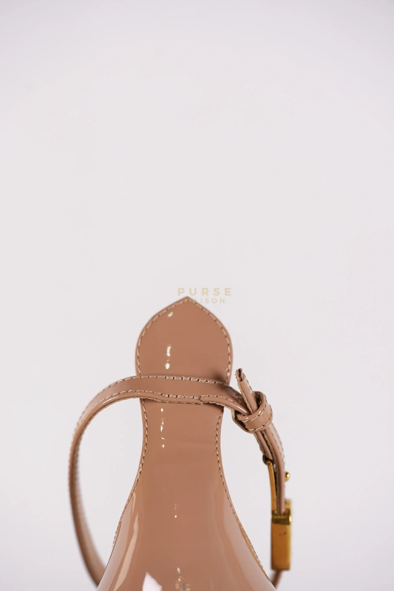 Valentino Tango Beige Patent Leather Pumps Size 36 EU (22.5 cm) - Image 11
