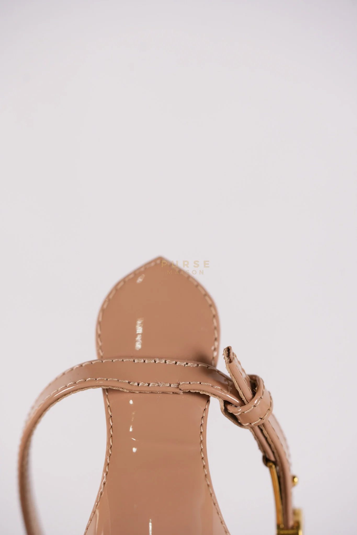 Valentino Tango Beige Patent Leather Pumps Size 36 EU (22.5 cm) - Image 12