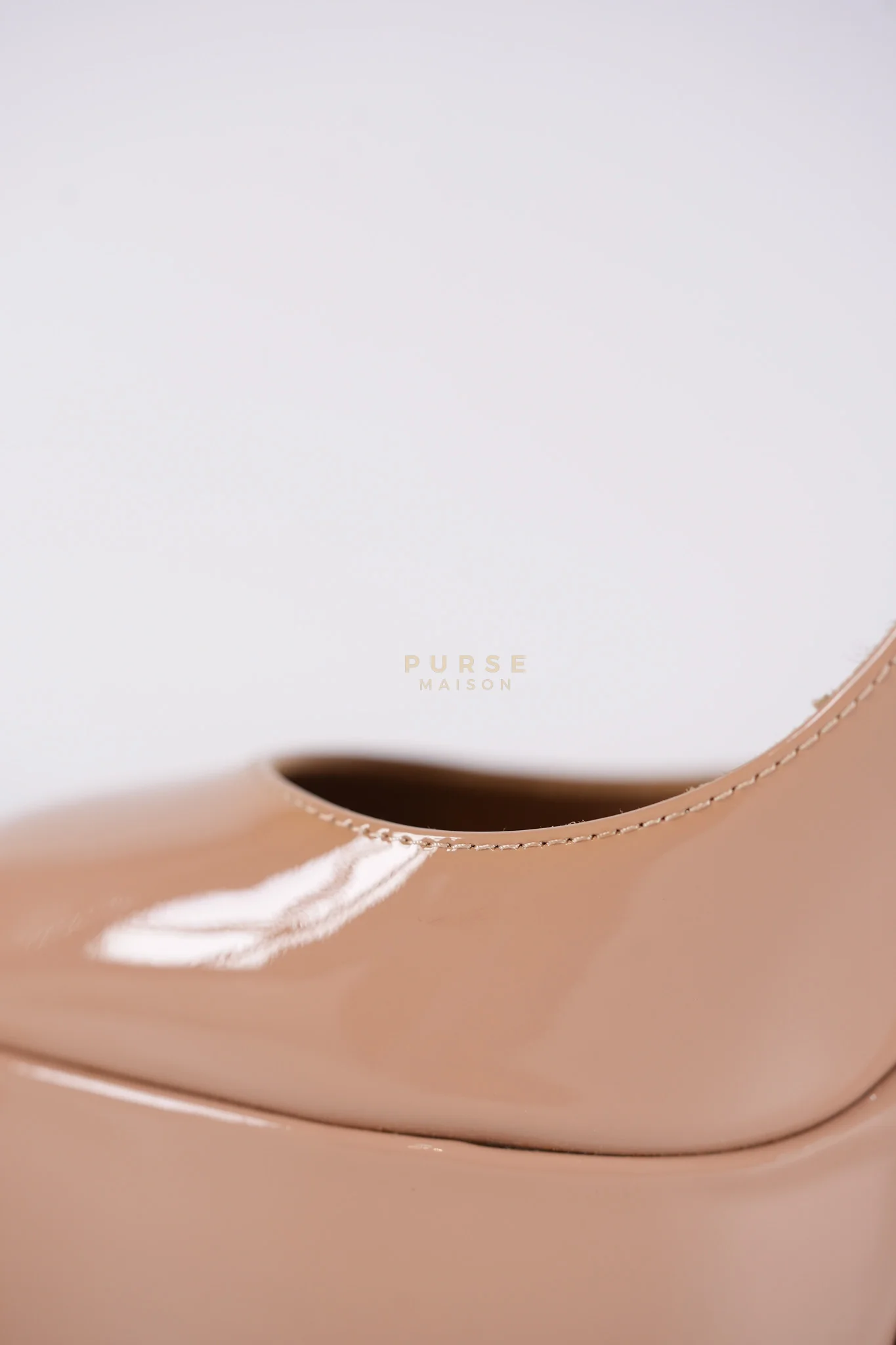 Valentino Tango Beige Patent Leather Pumps Size 36 EU (22.5 cm) - Image 24