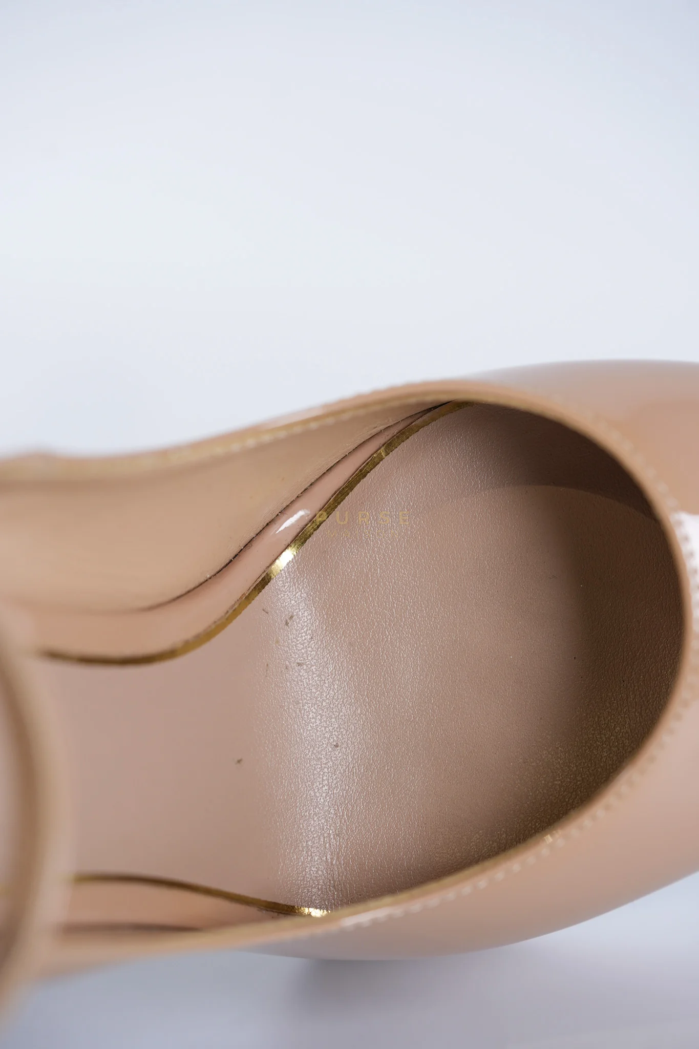 Valentino Tango Beige Patent Leather Pumps Size 36 EU (22.5 cm) - Image 25