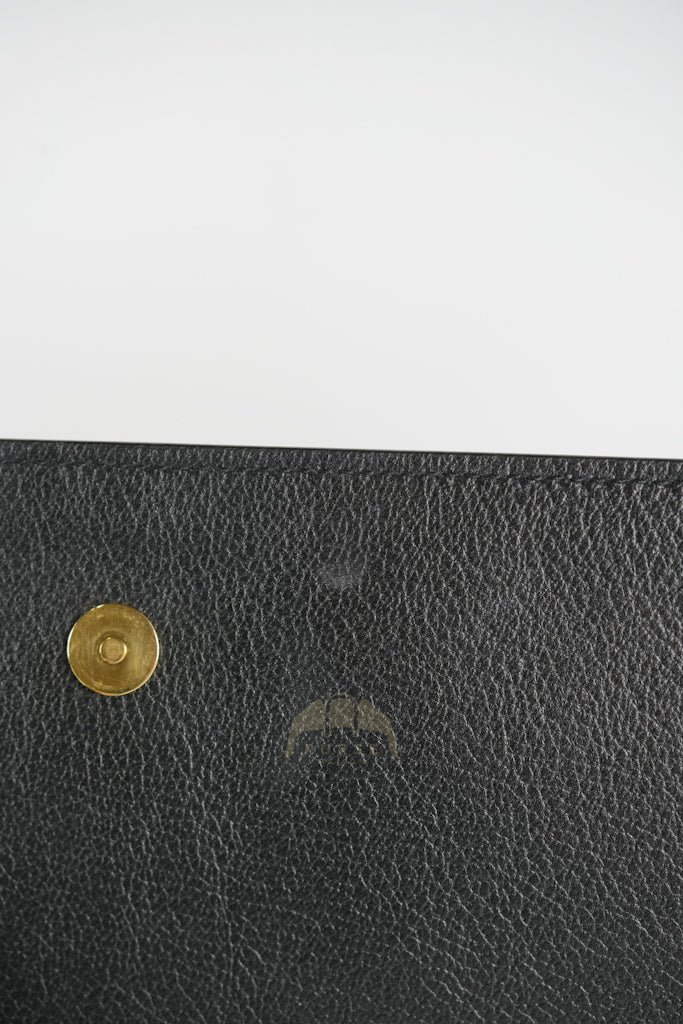 Yves Saint Laurent Belle De Jour Clutch Bag in Black Calfskin Leather - Image 41