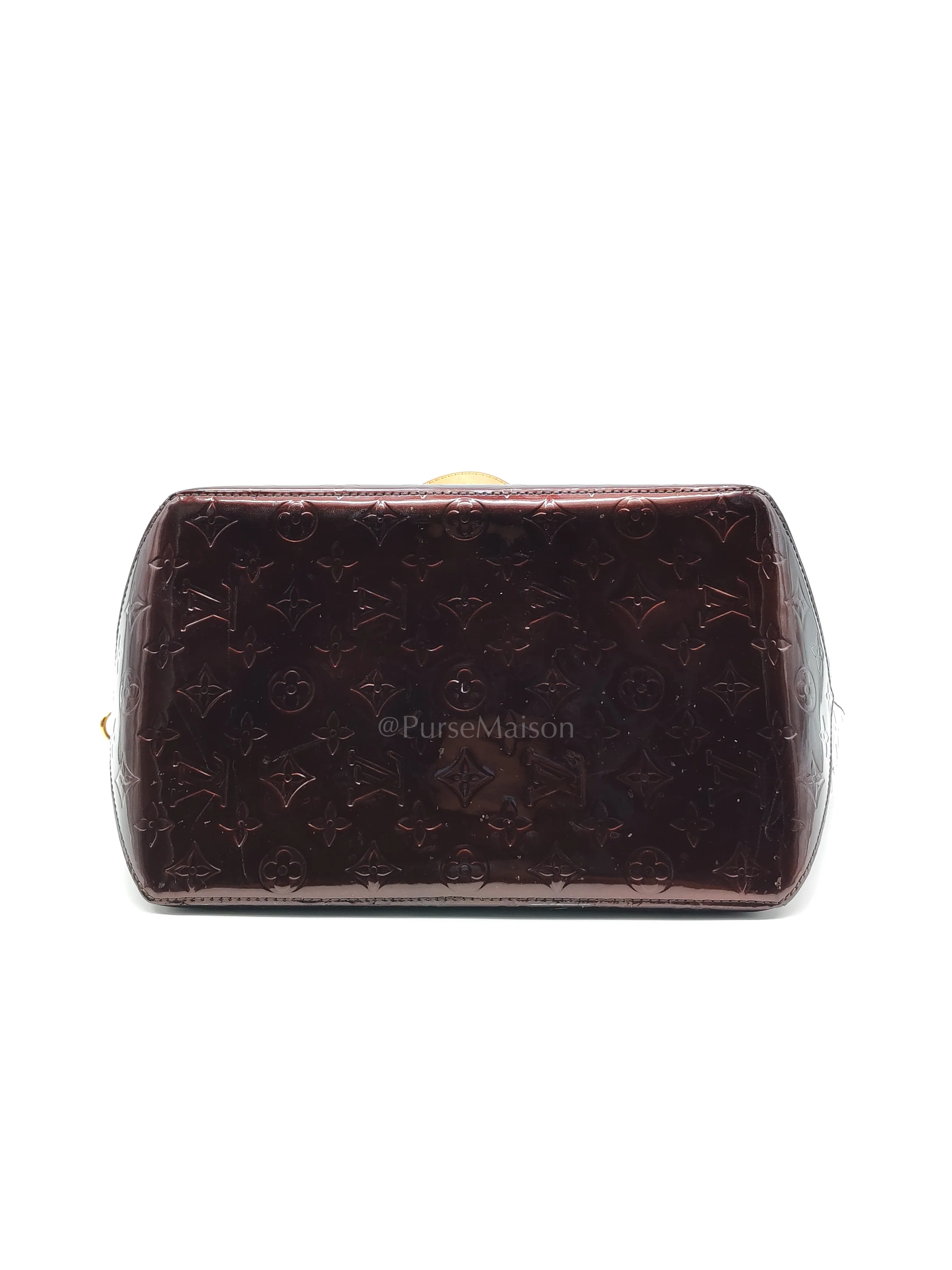 Louis Vuitton Bellevue Tote Bag GM in Monogram Vernis Patent Leather(Microchip) - Image 7