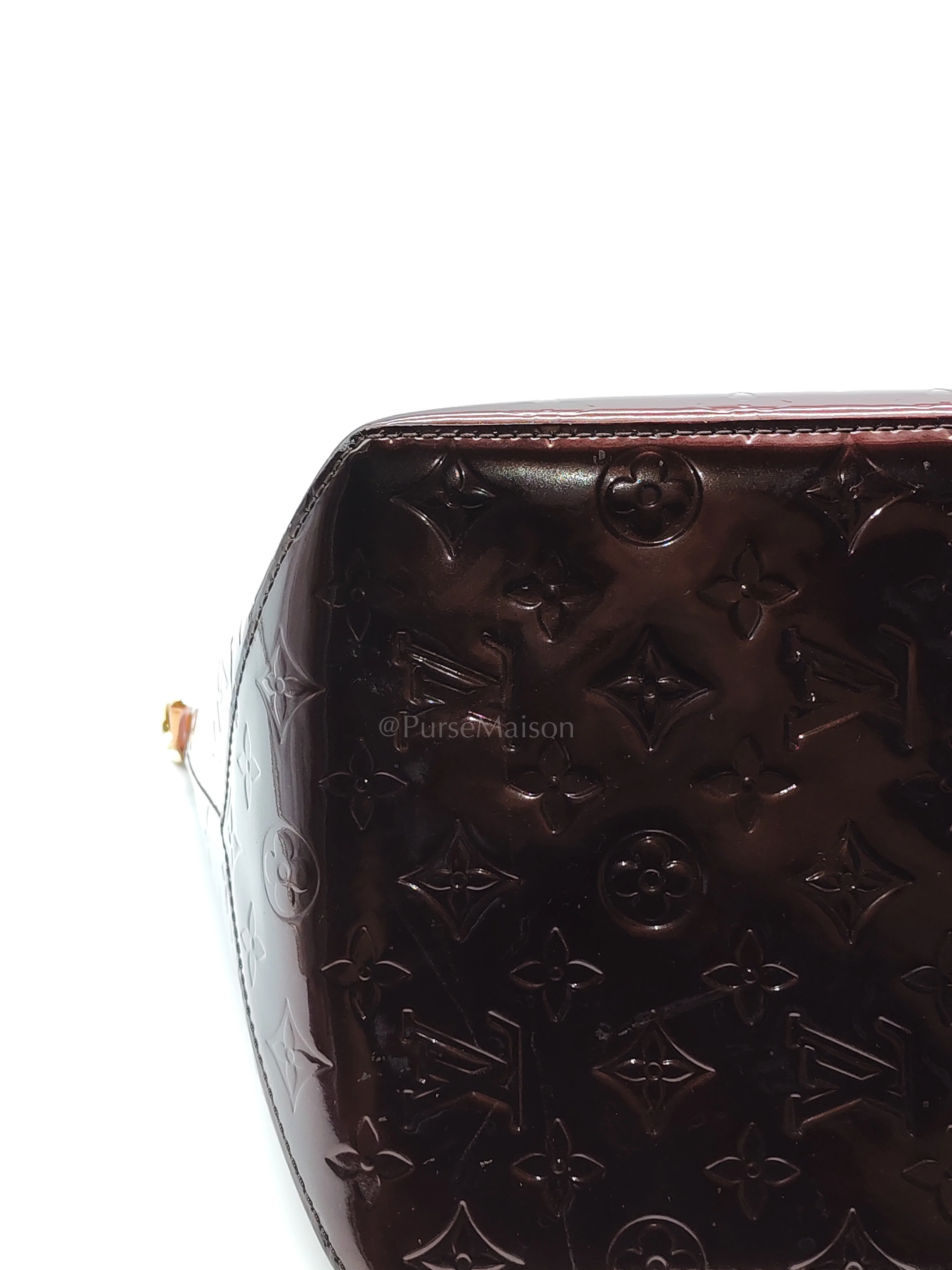 Louis Vuitton Bellevue Tote Bag GM in Monogram Vernis Patent Leather(Microchip) - Image 9