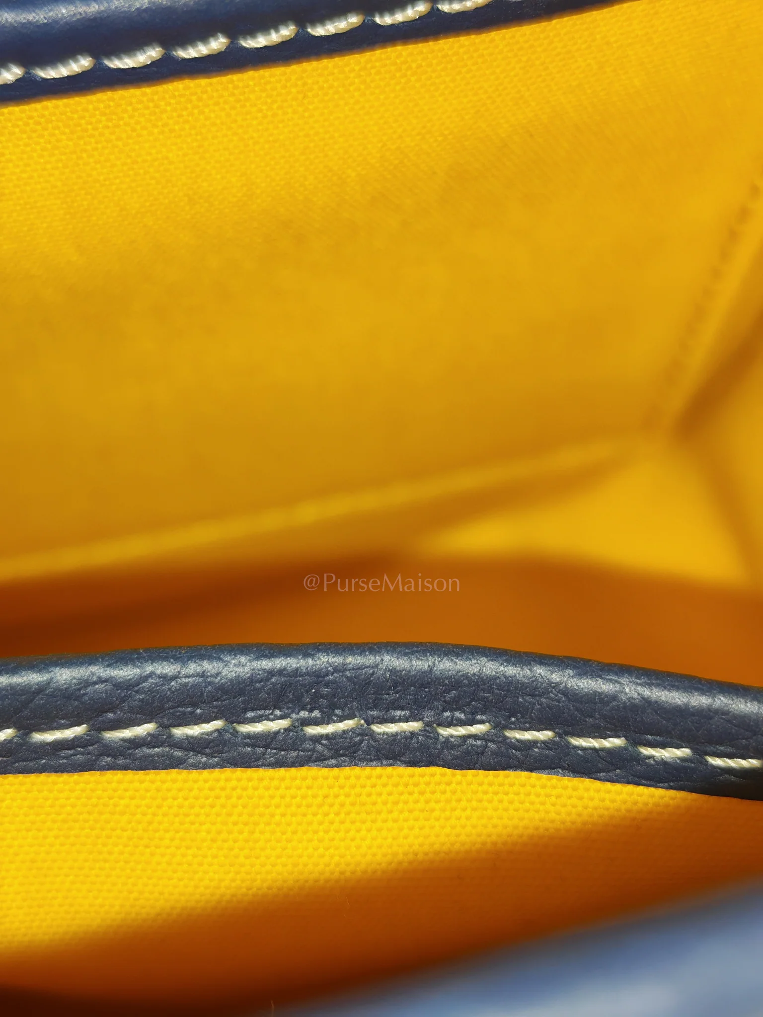 Goyard Belvedere PM in Navy Blue/Bleu Marine Goyardine Canvas - Image 16