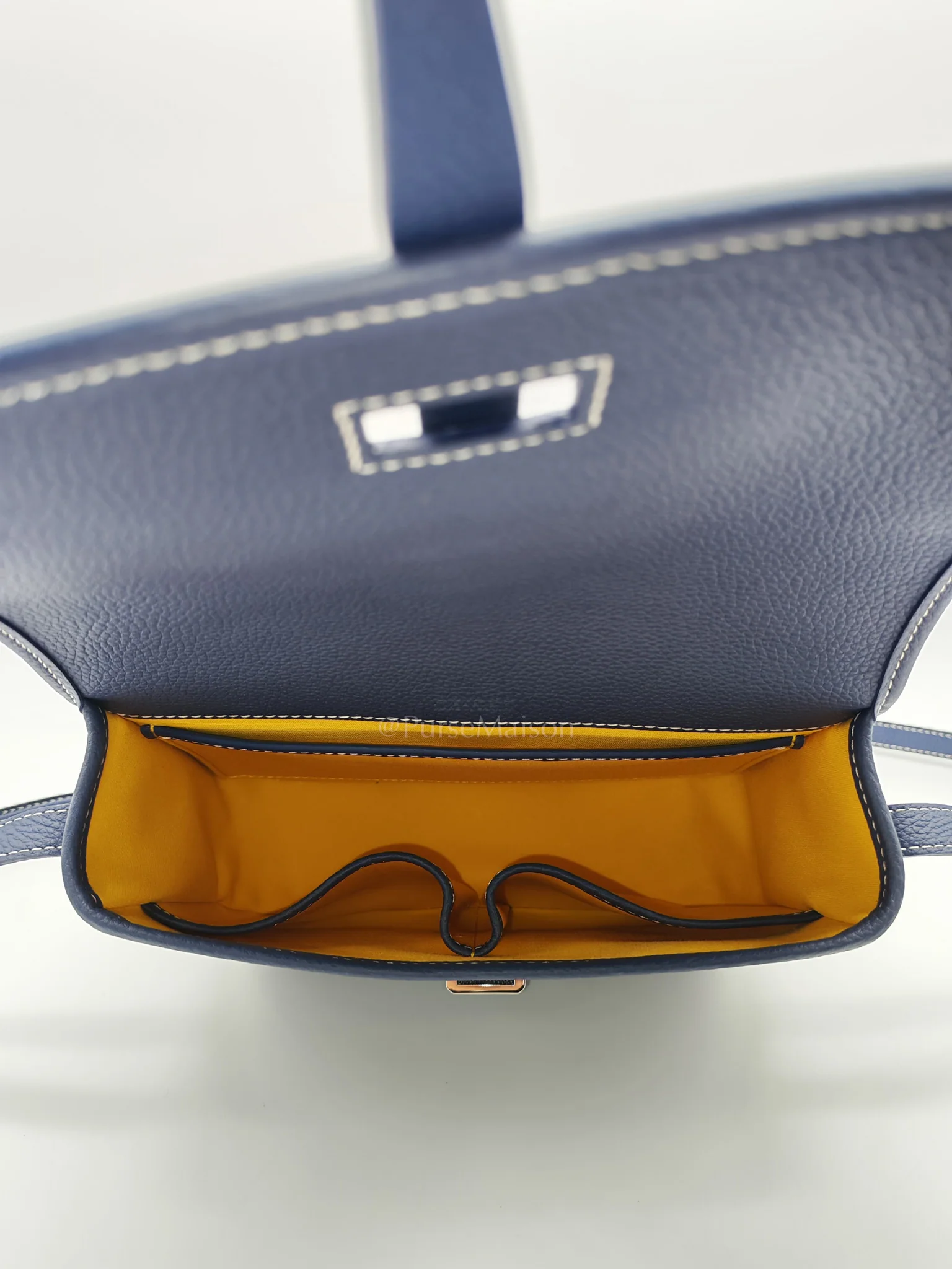 Goyard Belvedere PM in Navy Blue/Bleu Marine Goyardine Canvas - Image 19
