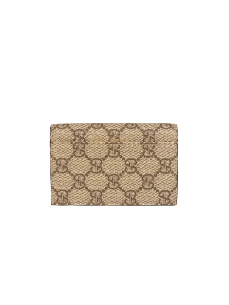 Gucci Bi-Fold Flat Card Holder in Supreme Monogram - Image 4