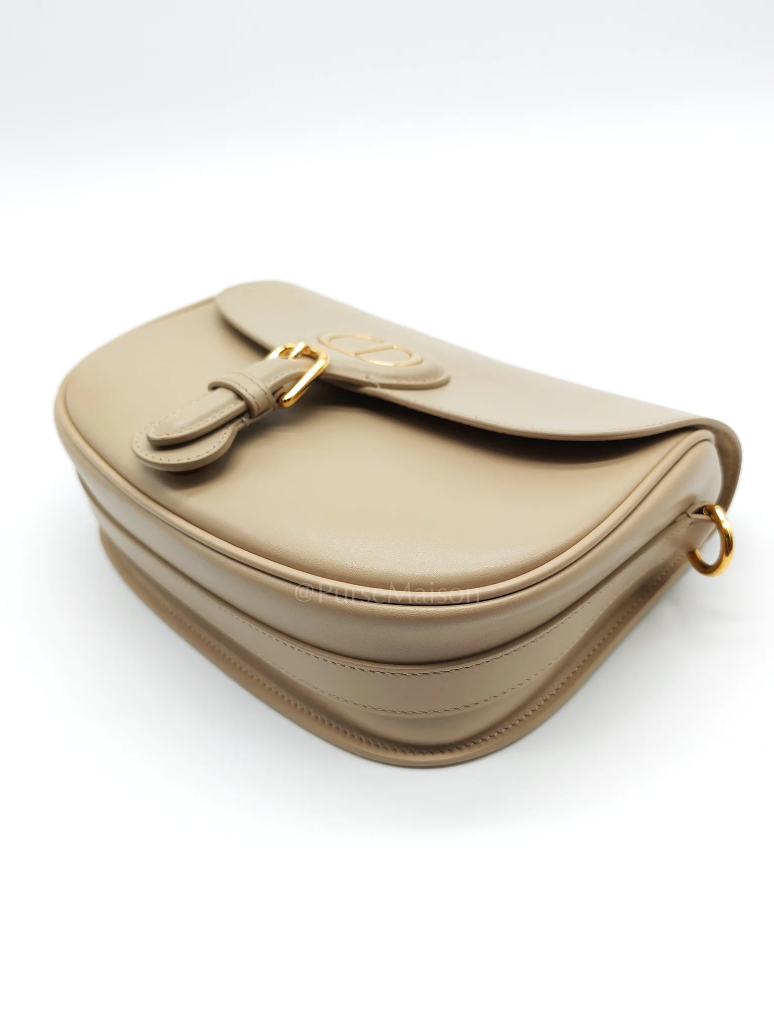 Christian Dior Bobby Medium in Beige Smooth Calfskin Leather Crossbody Bag - Image 10