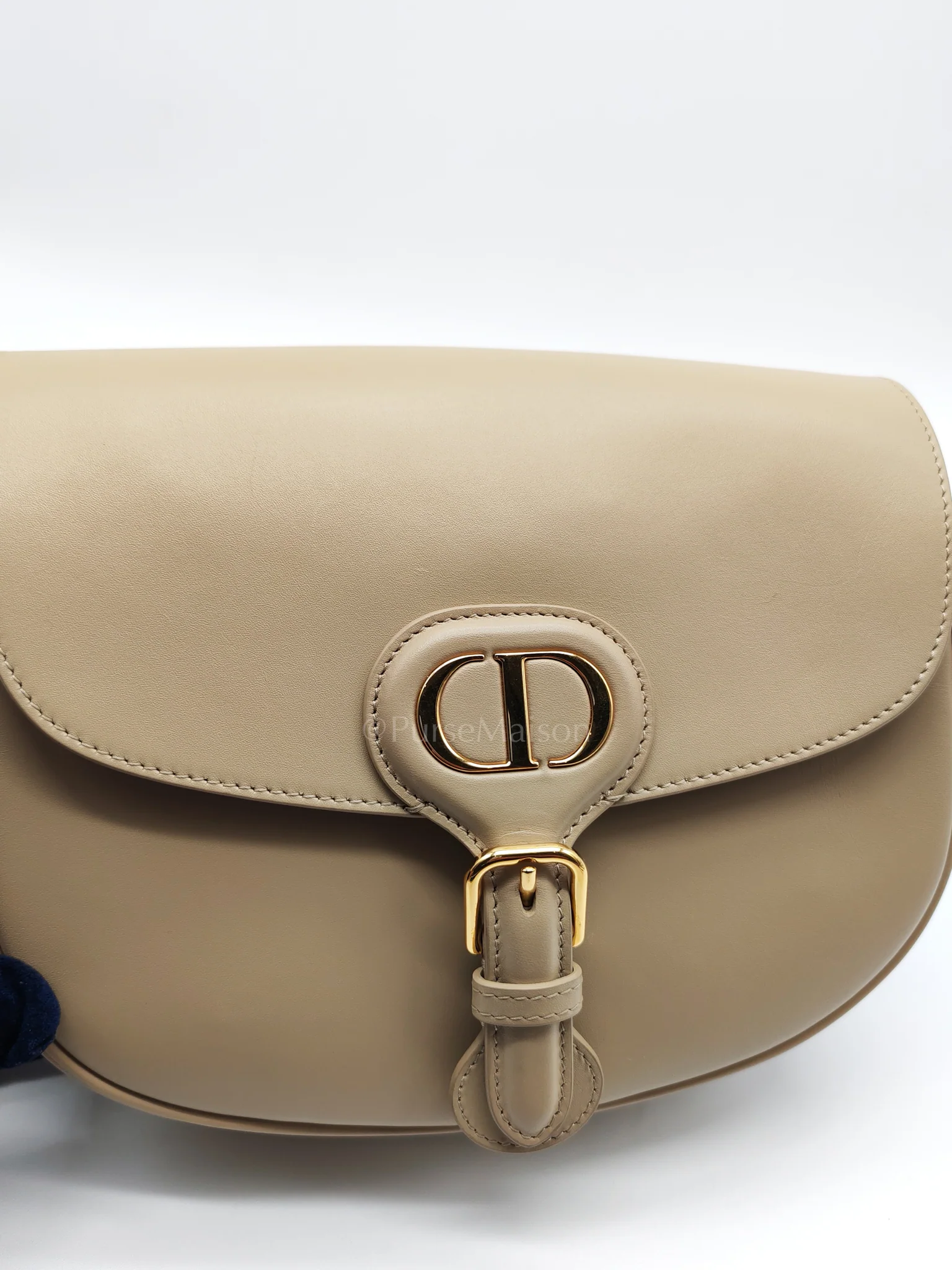 Christian Dior Bobby Medium in Beige Smooth Calfskin Leather Crossbody Bag - Image 16