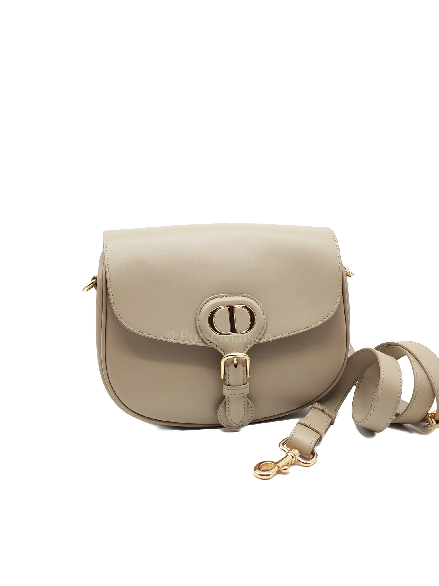 Christian Dior Bobby Medium in Beige Smooth Calfskin Leather Crossbody Bag - Image 2