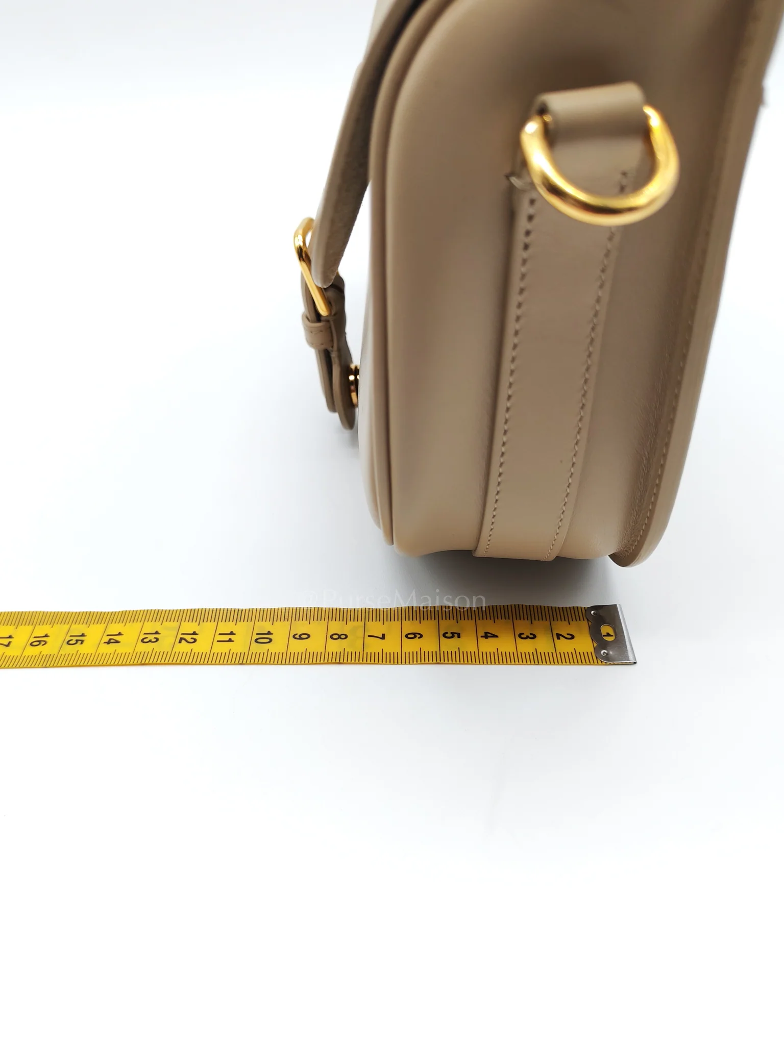 Christian Dior Bobby Medium in Beige Smooth Calfskin Leather Crossbody Bag - Image 27