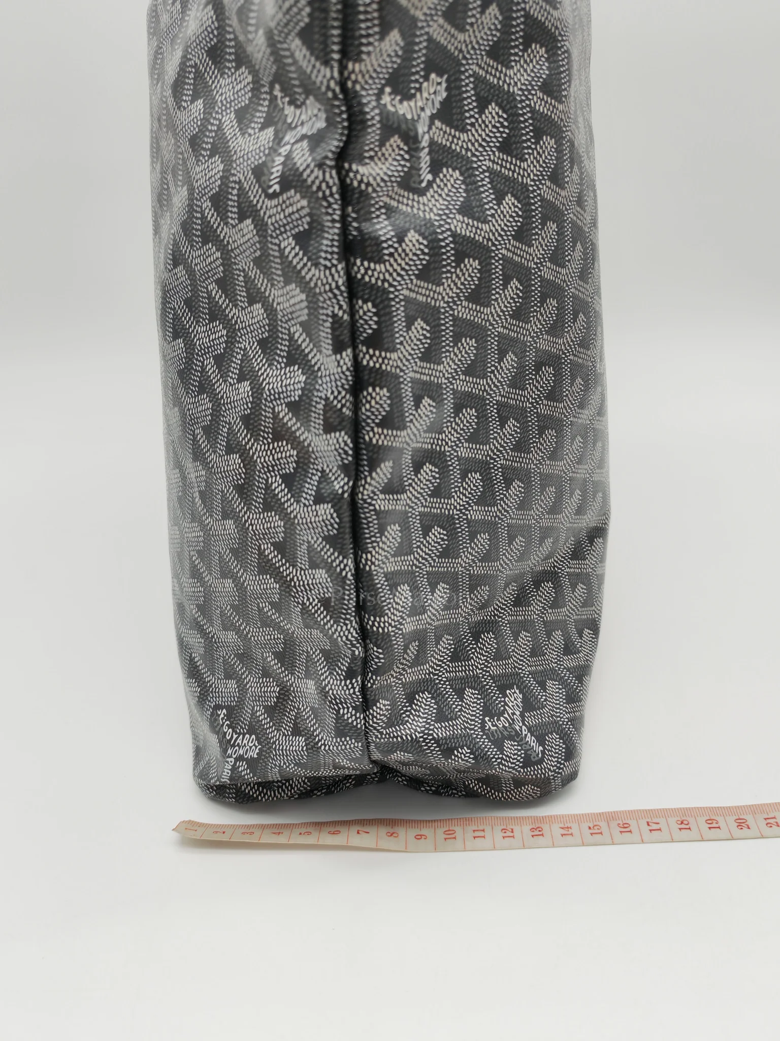 Goyard Boheme PM in Gray Goyardine Canvas Hobo Bag - Image 20