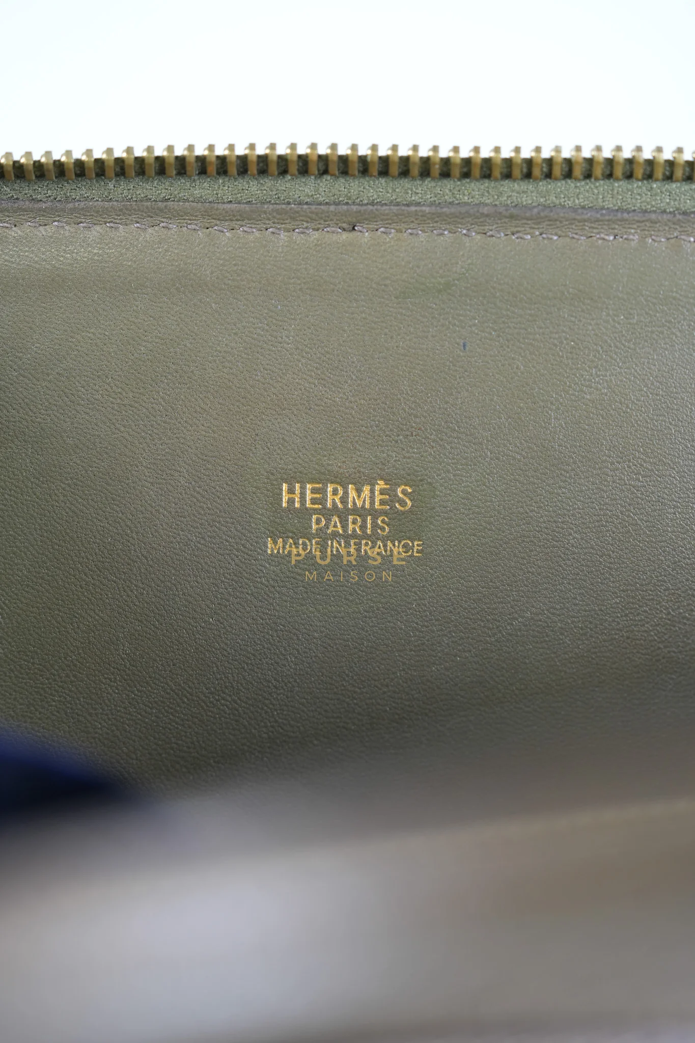 Hermes Bolide 35 in Dark Toupe Chèvre Mysore Leather Gold Hardware Stamp F Square(2002) - Image 47