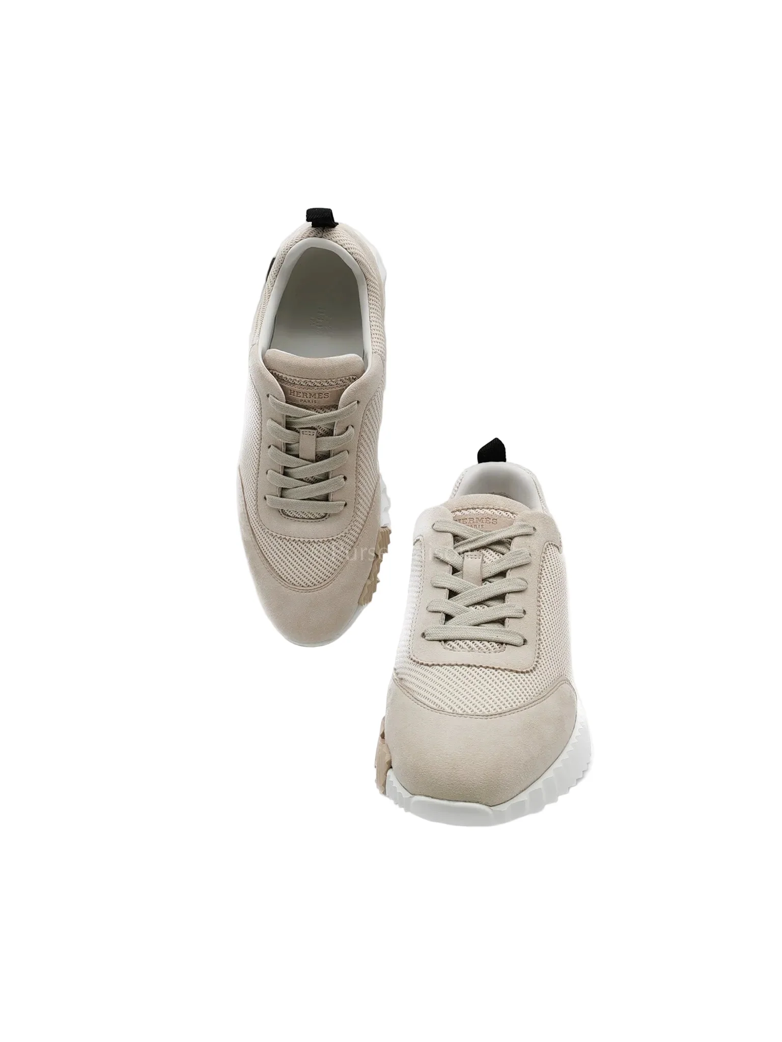 Hermes Bouncing Sneakers in Mesh Beige Size 40 EU(25.5 cm) - Image 2