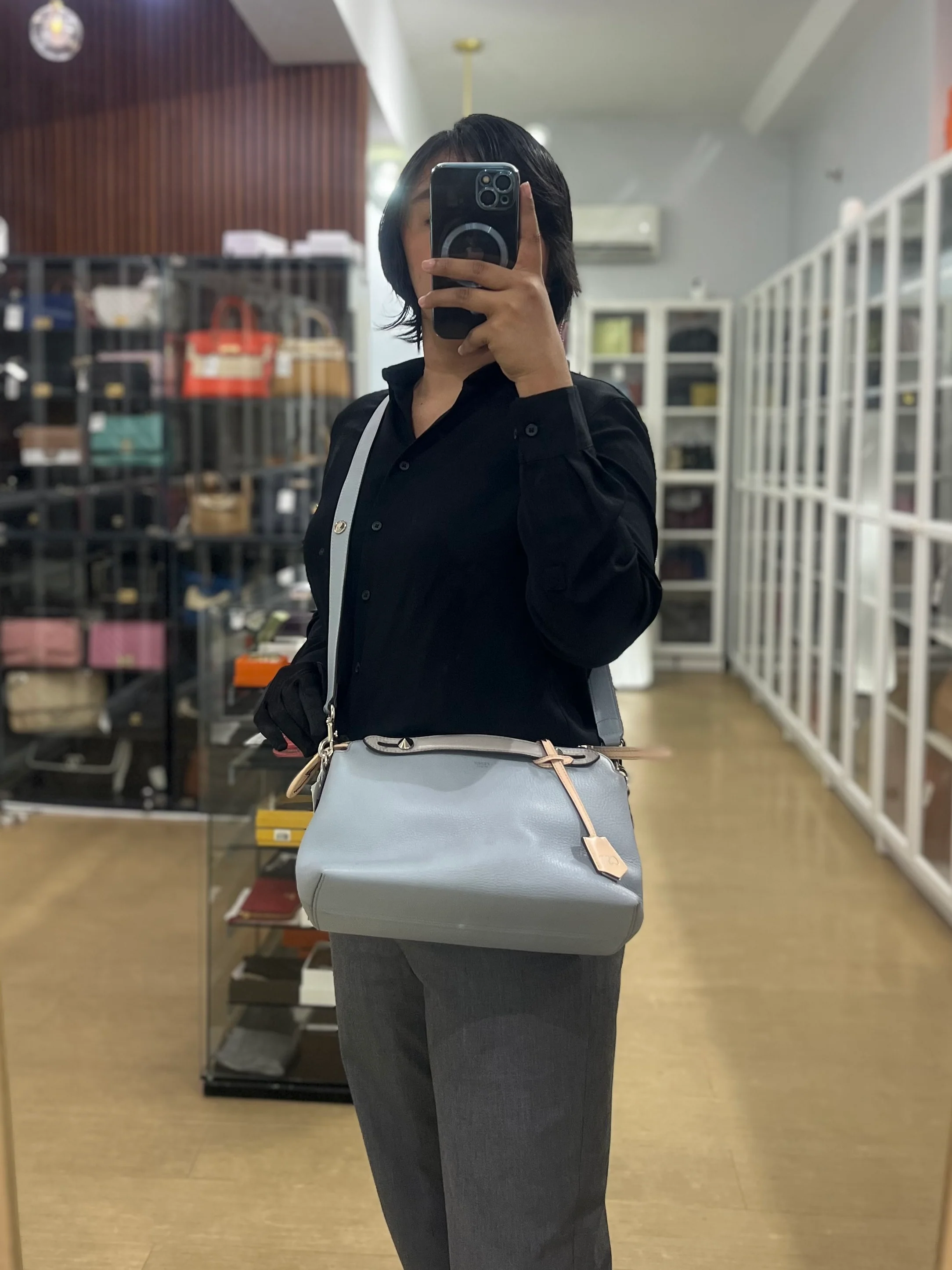 Fendi By The Way Small in Tri-color Leather Shoulder Bag - Image 48