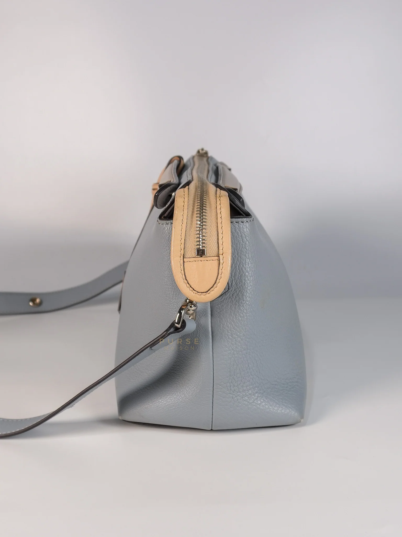 Fendi By The Way Small in Tri-color Leather Shoulder Bag - Image 7