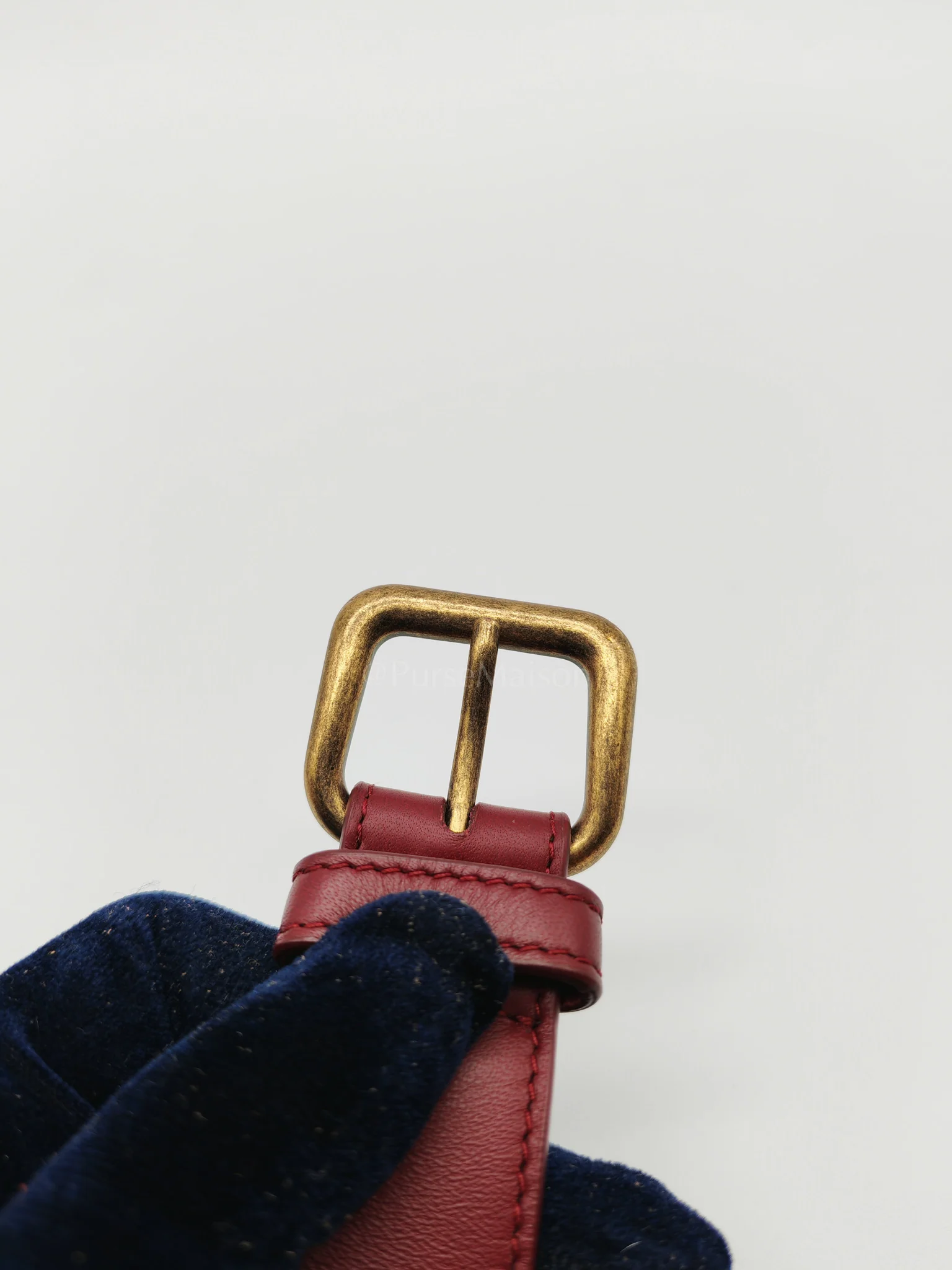 Bottega Veneta Intrecciato Burgundy Nappa Leather Belt Bag - Image 29
