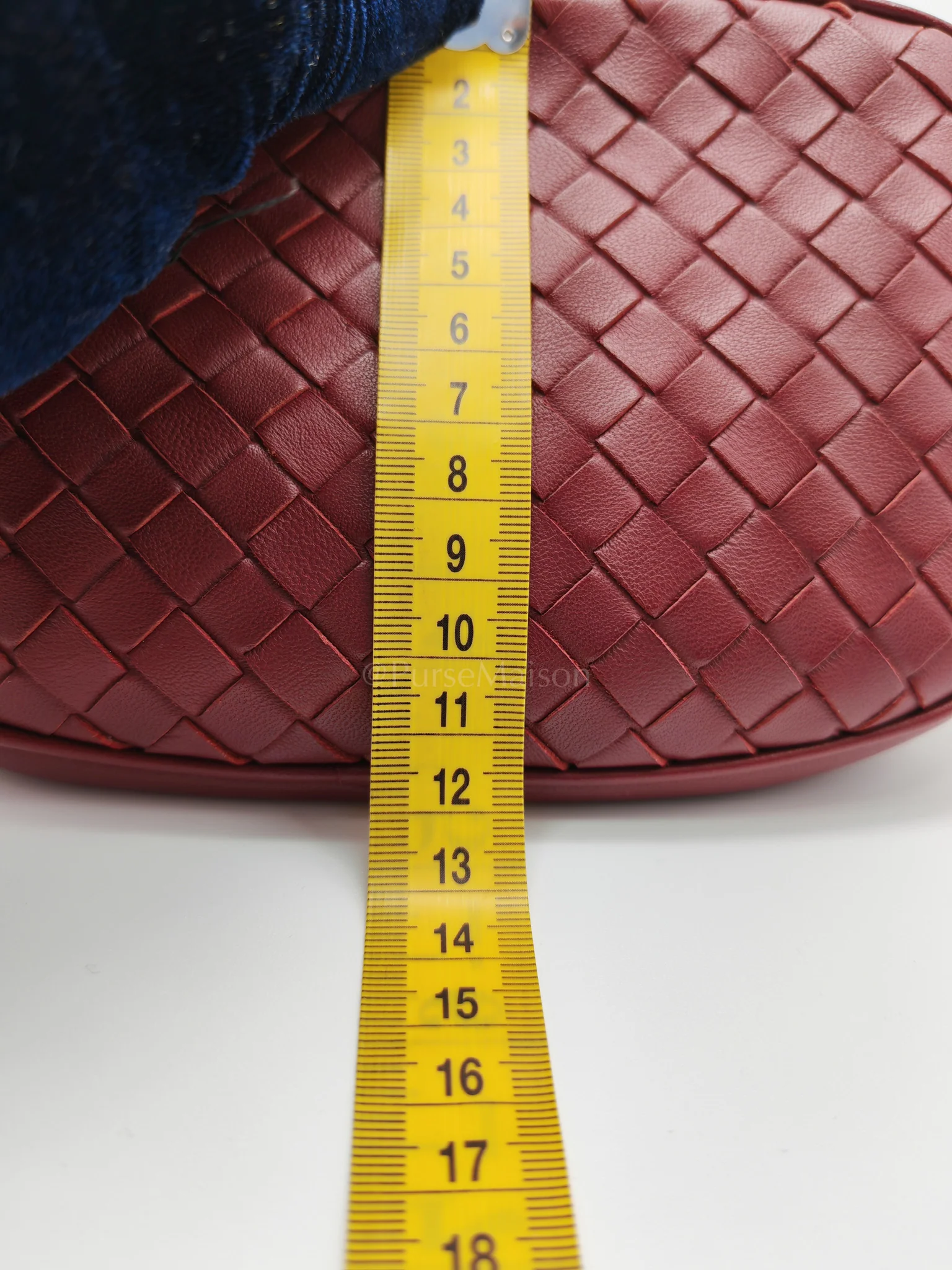 Bottega Veneta Intrecciato Burgundy Nappa Leather Belt Bag - Image 39