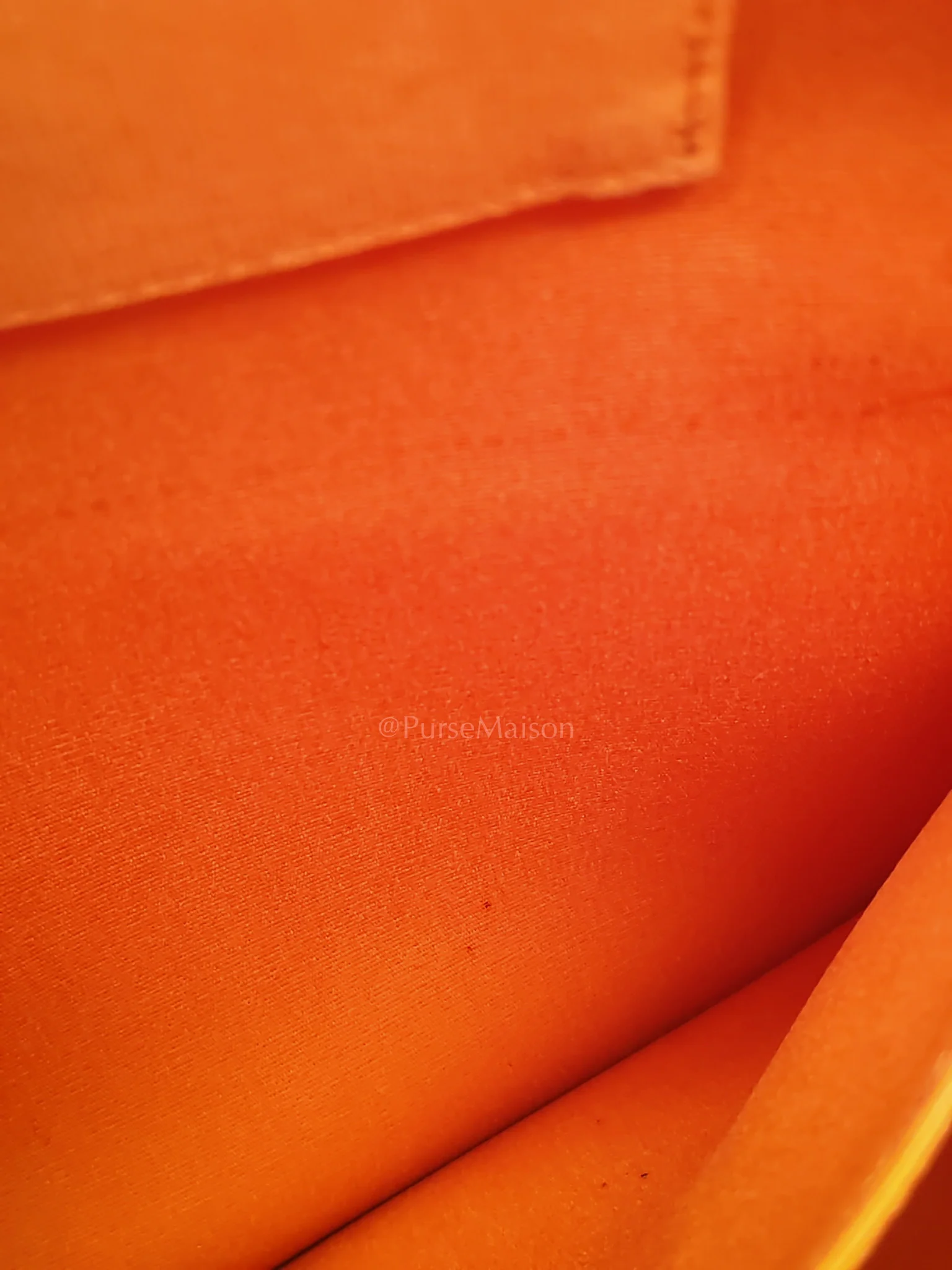 Hermes Cabag 32 Tote Bag in Orange Elan & Palladium Hardware Stamp Square P (2012) - Image 27