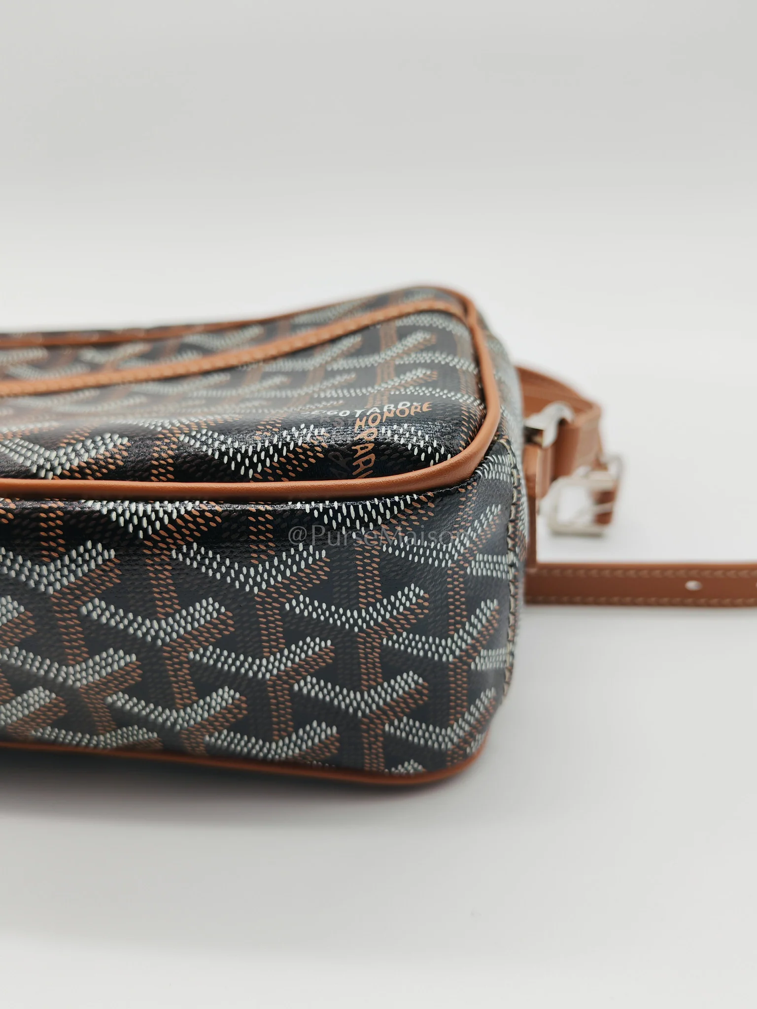 Goyard Cap Vert in Tan Goyardine Canvas Crossbody Bag - Image 10
